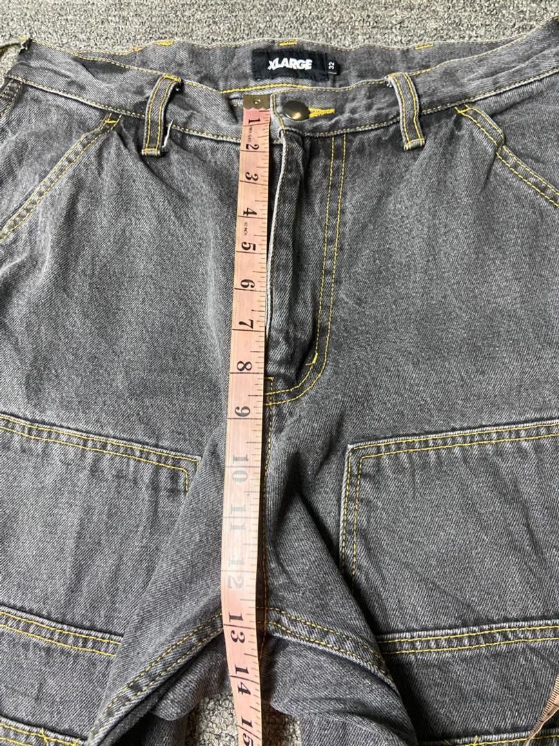 X-LARGE XLarge Brand Double Knee Stitched Denim Jeans (175) Size US 30 / EU 46 - 13 Thumbnail