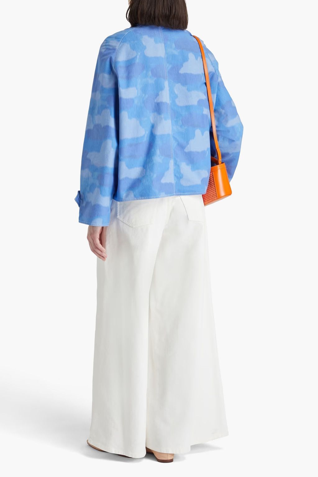 Marni o1y1025 Casual Jacket in Light Blue Size S / US 4 / IT 40 - 3 Thumbnail
