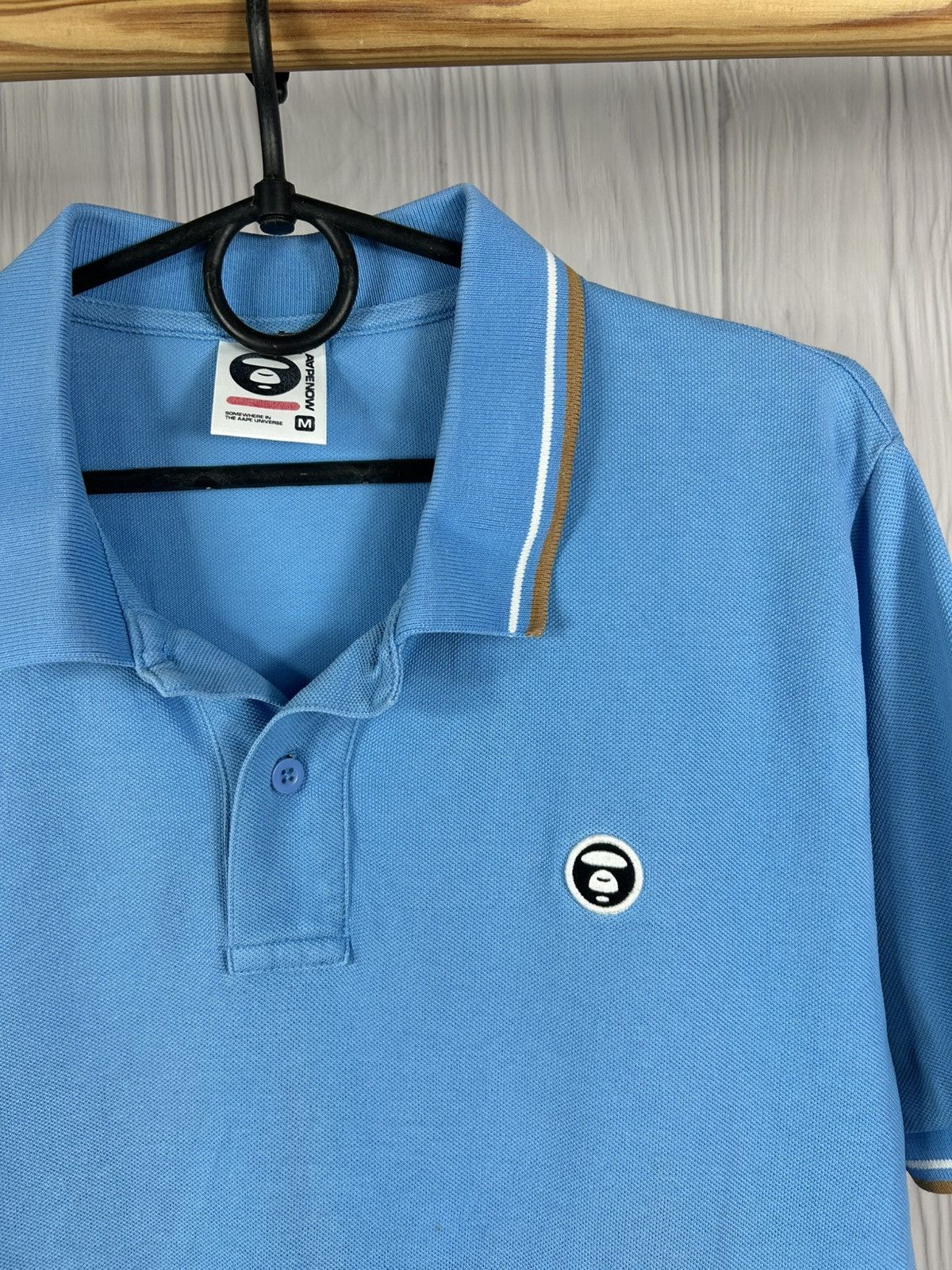 Aape Aape by A Bathing Ape Polo Shirt Size M Size US M / EU 48-50 / 2 - 6 Thumbnail