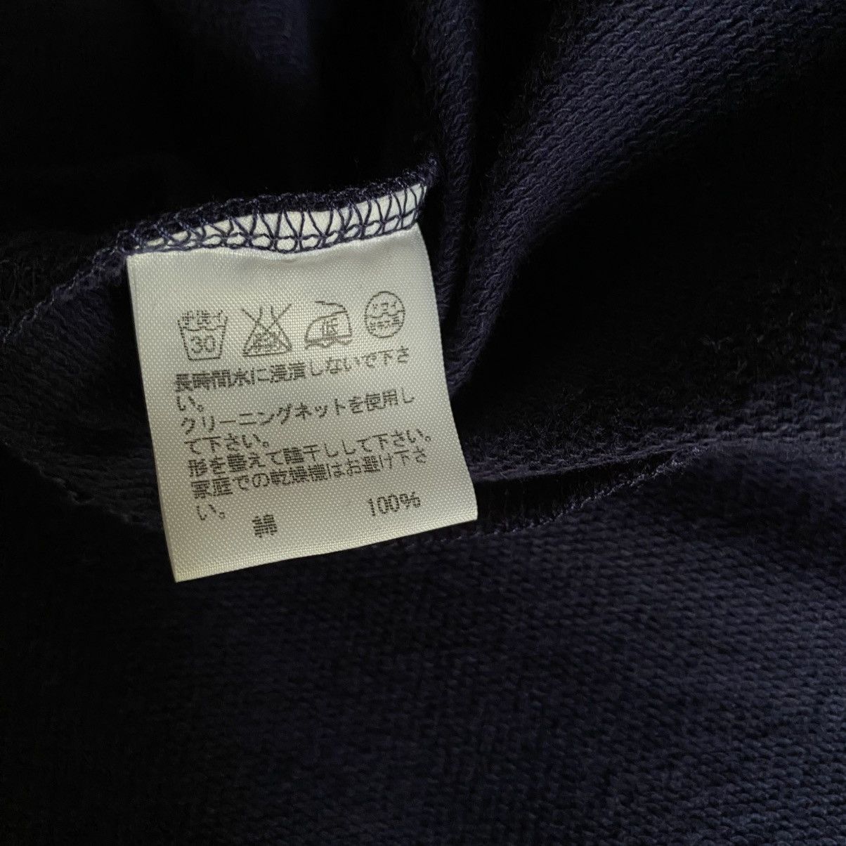 Ne-Net Ne-net Navy Zip Hoodie with Striped Sleeve Size XS / US 0-2 / IT 36-38 - 11 Thumbnail