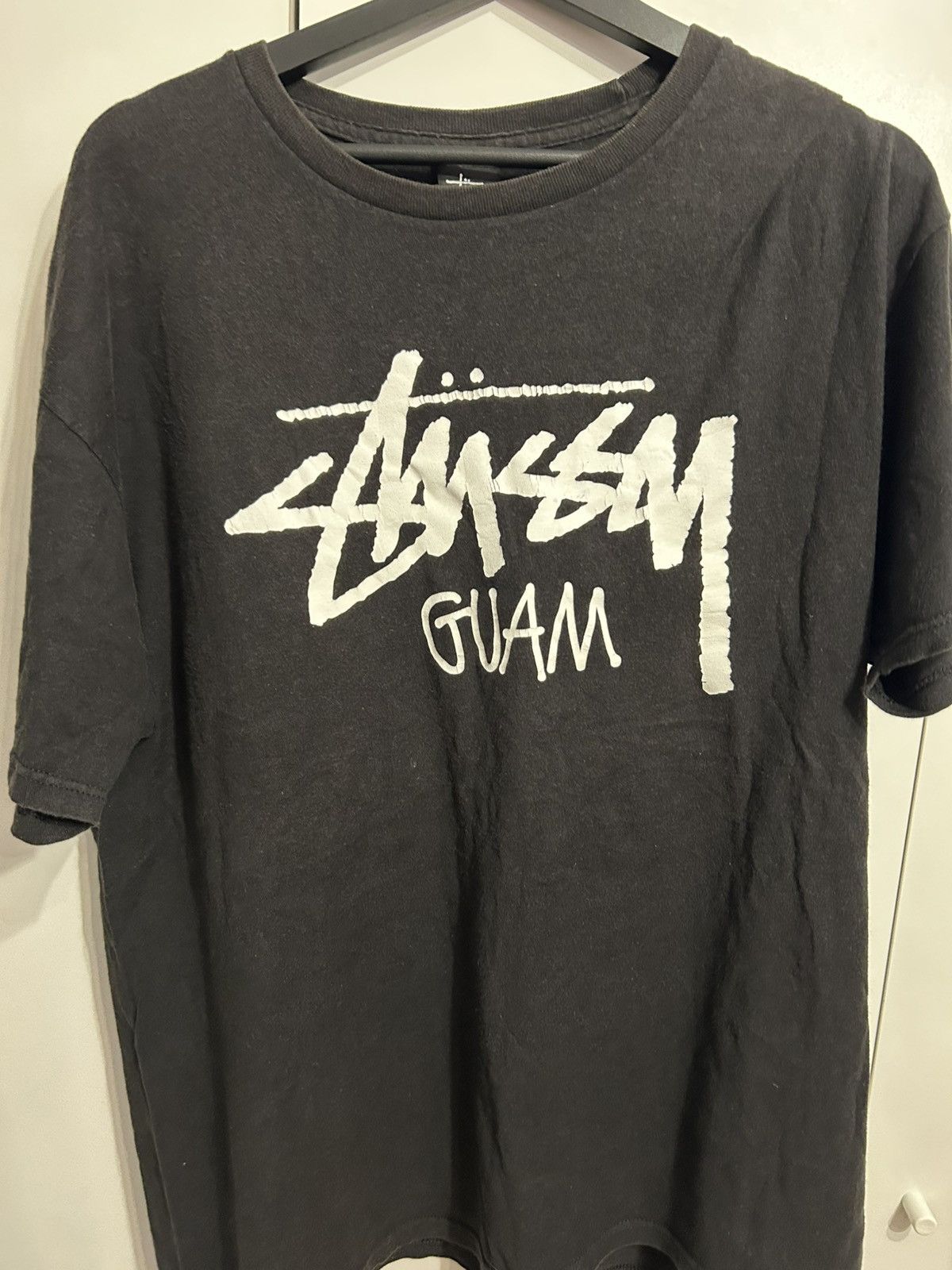 Stussy Stussy Stock Guam Tee Black | Grailed