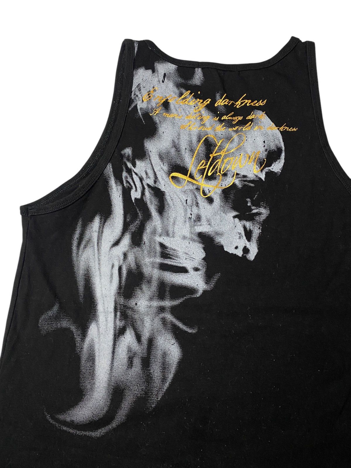 If Six Was Nine × Japanese Brand × Le Grande Bleu (L.G.B.) 2000's Clash Ahead Poem Tribal Tanktop Size US S / EU 44-46 / 1 - 7 Thumbnail