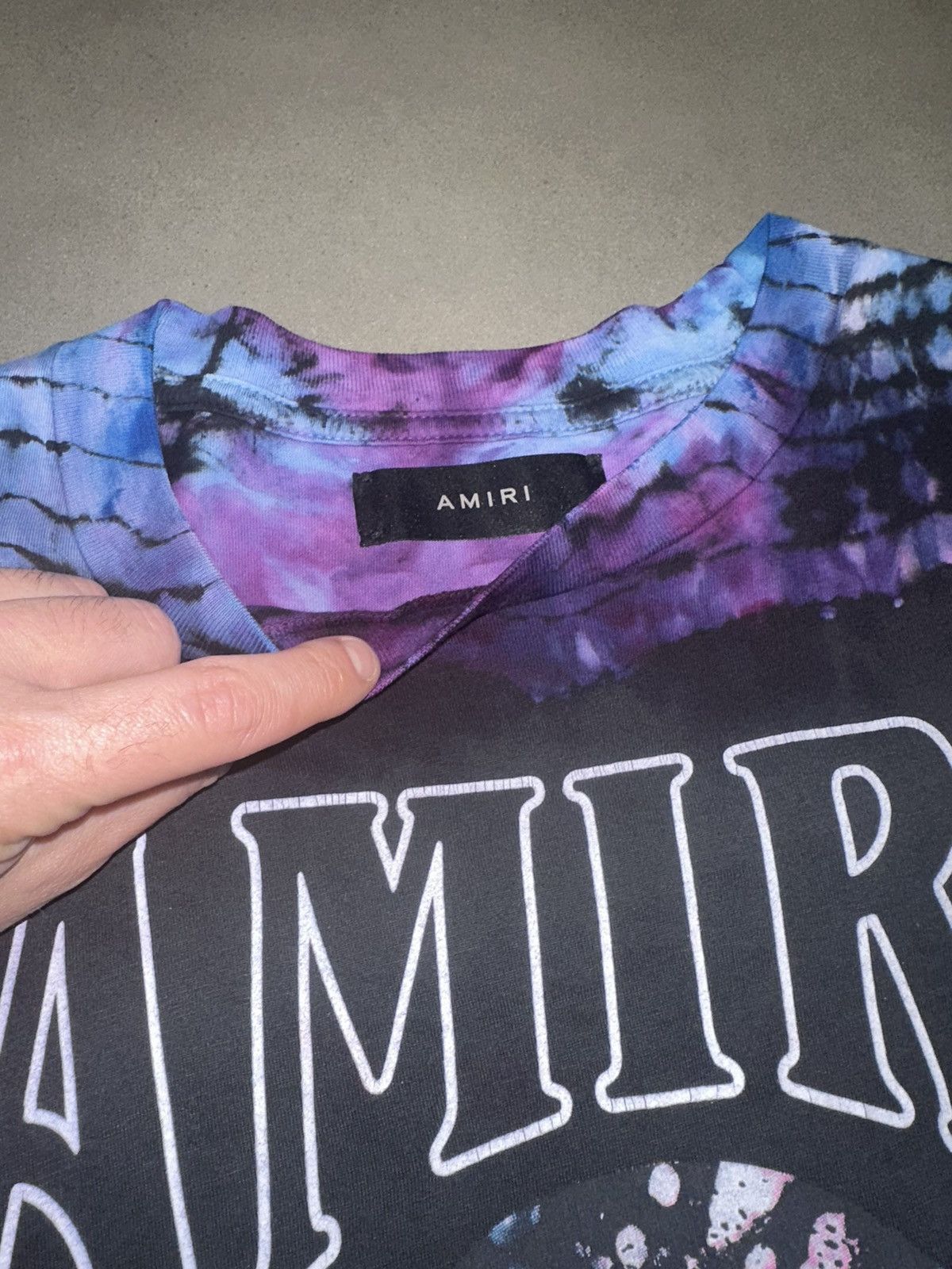 Amiri Amiri Crystal Ball Tie Dye T Shirt Size US L / EU 52-54 / 3 - 3 Thumbnail