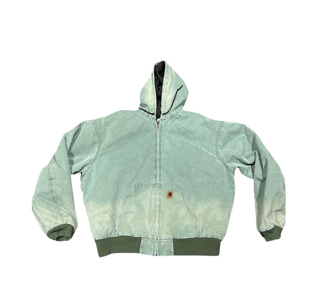 image of Vintage Carhartt Insulated Jacket in Teal, Men's (Size XL)