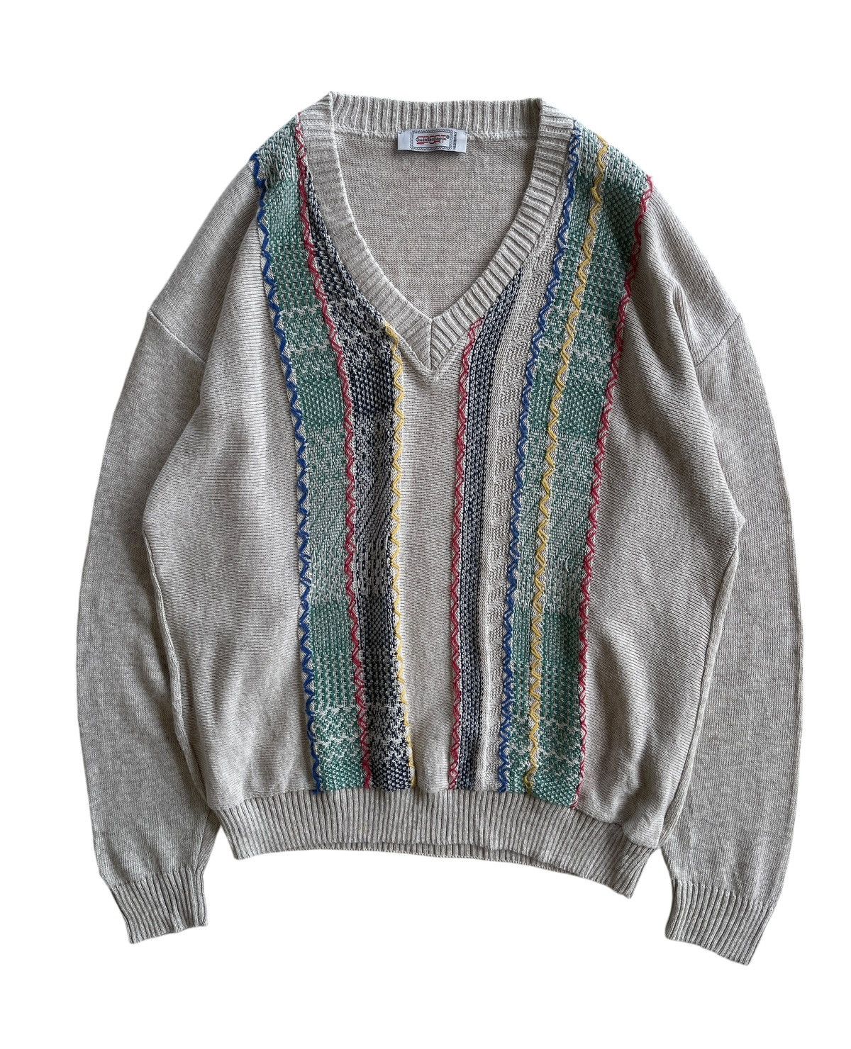 GianMarco Venturi Gian Marco Venturi Multicolor Jumper Knit Sweater Size US M / EU 48-50 / 2 - 1 Thumbnail
