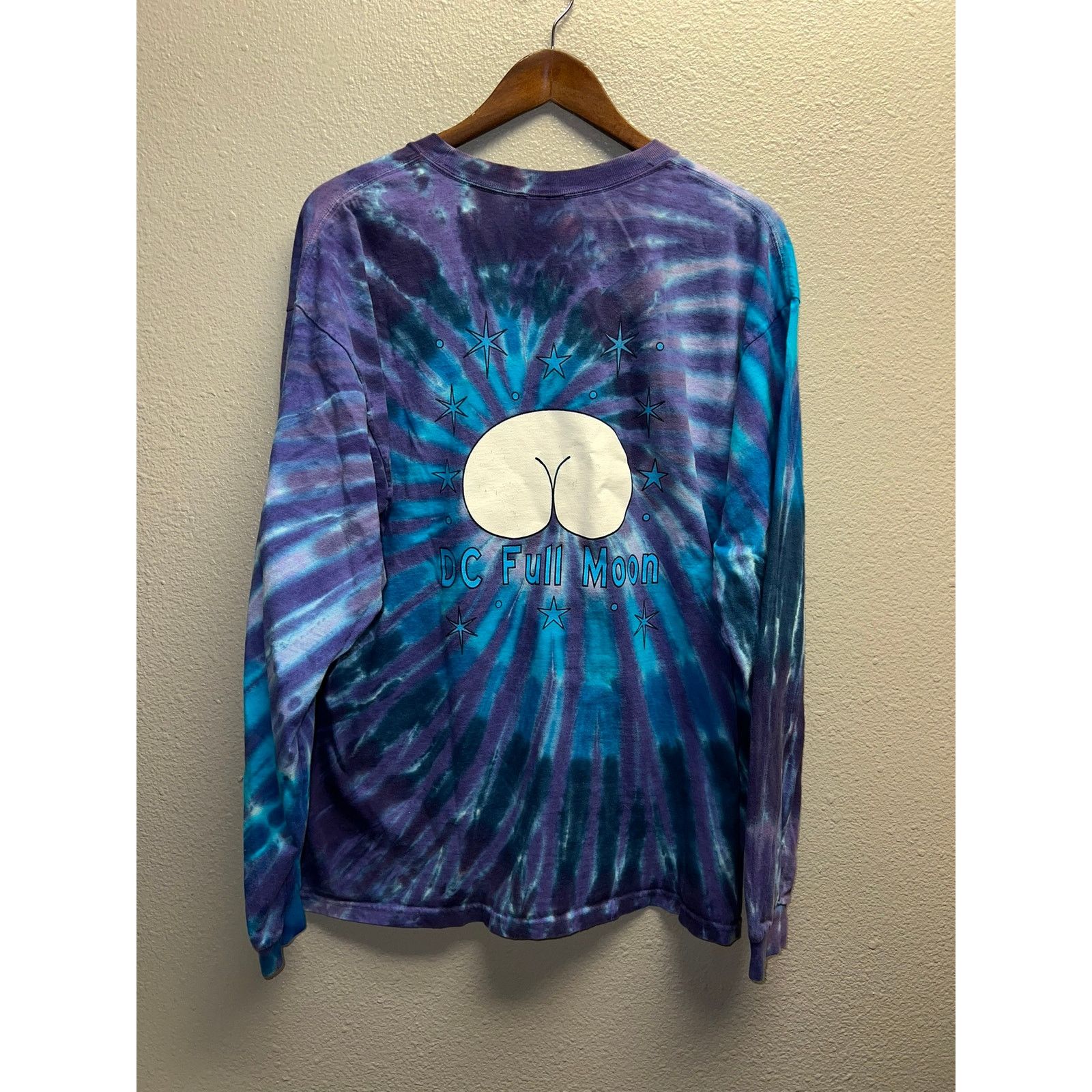 Anvil Vintage Hash House Harriers Shirt Long Sleeve Tie Dye 90s XL Size US XL / EU 56 / 4 - 7 Thumbnail