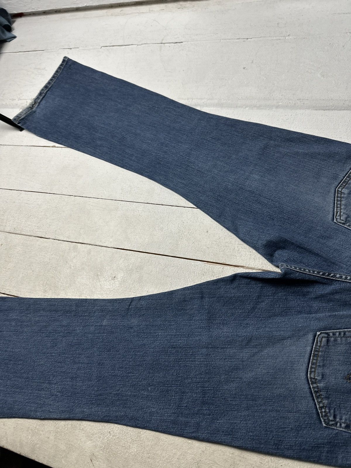 Levi's BOOTCUT🚨Vintage 90s Levis Jeans 525 69 Light Wash Denim Size 32" / US 10 / IT 46 - 9 Thumbnail