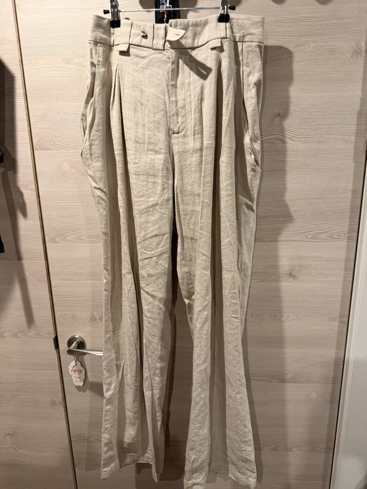 Hyein Seo × Japanese Brand Hyein seo Beige Detachable Pouch Trousers Size 3 Size US 33 - 4 Thumbnail