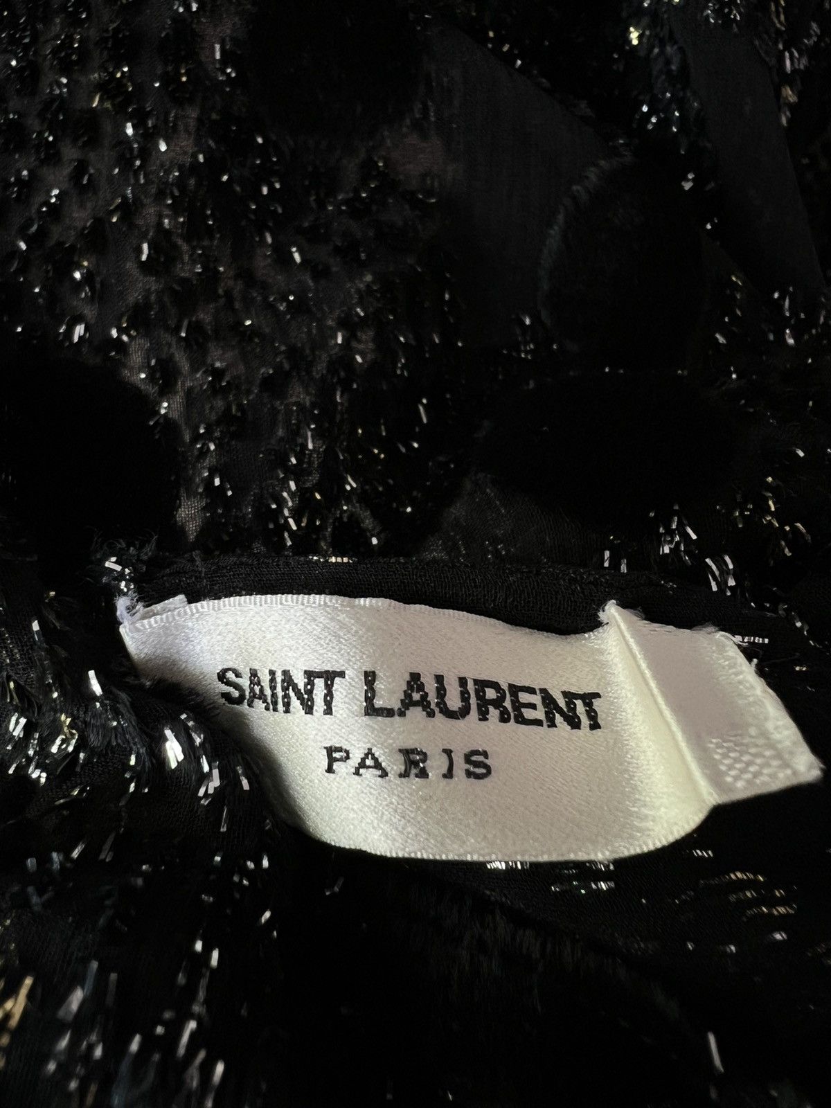 Saint Laurent Paris 2017 Saint Laurent Polka Dot Blouse Size M / US 6-8 / IT 42-44 - 10 Thumbnail