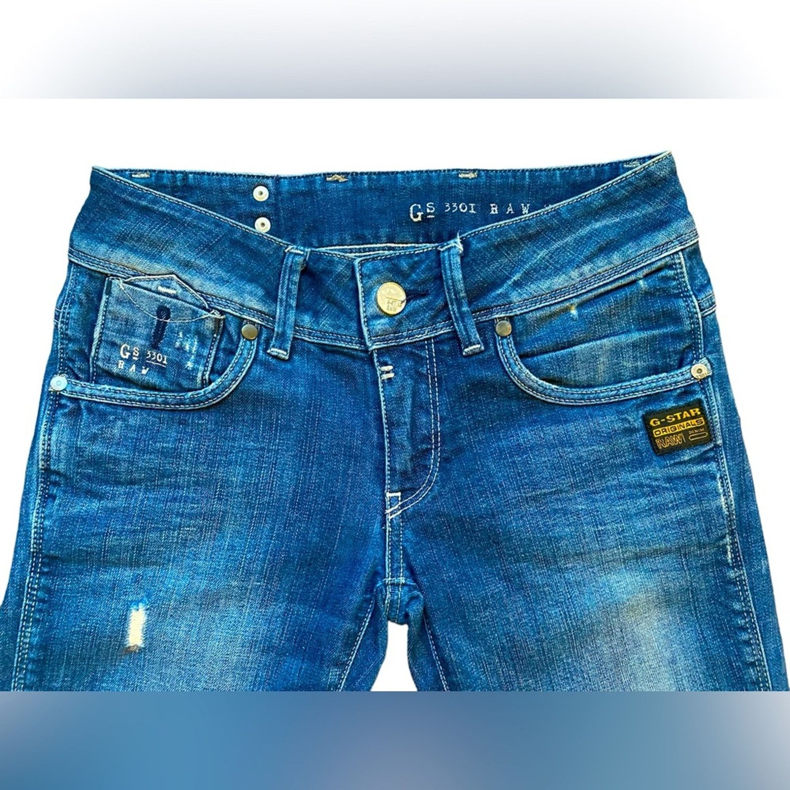 G-Star G-STAR 3301 RAW SKINNY JEANS Size 25" / US 0 / IT 36 - 2 Thumbnail