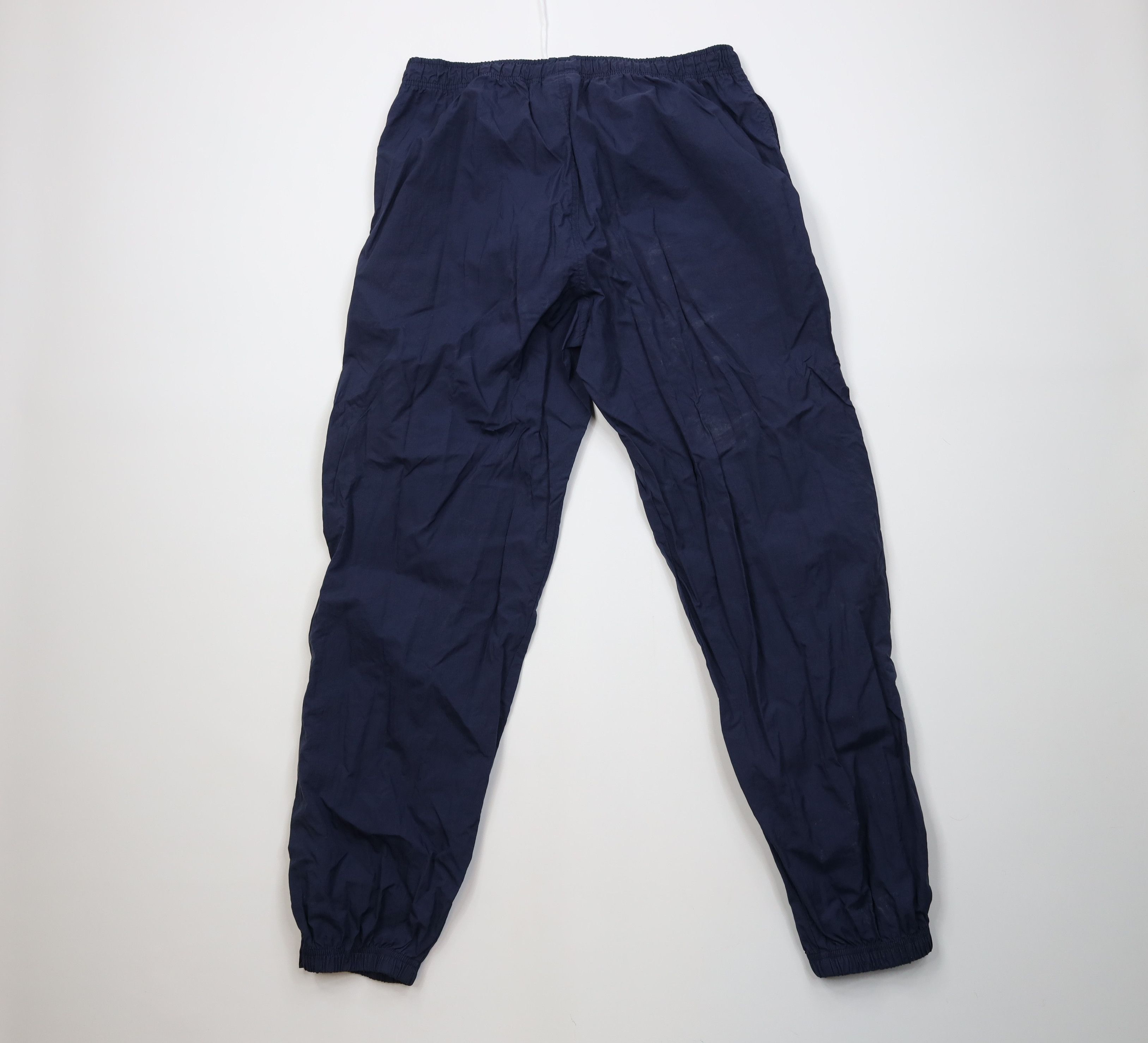 Reebok Vintage 90s Reebok Cuffed Windbreaker Joggers Pants Blue Size US 36 / EU 52 - 12 Thumbnail