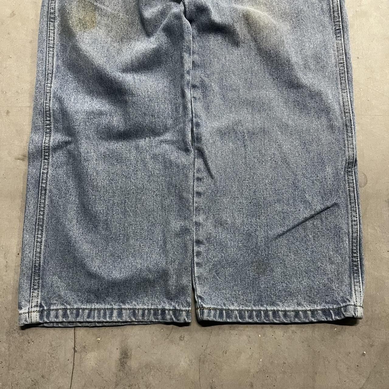 Japanese Brand × Vintage Vintage Y2K Super Baggy Medium Wash Skater Style Denim Jeans Size US 36 / EU 52 - 5 Thumbnail