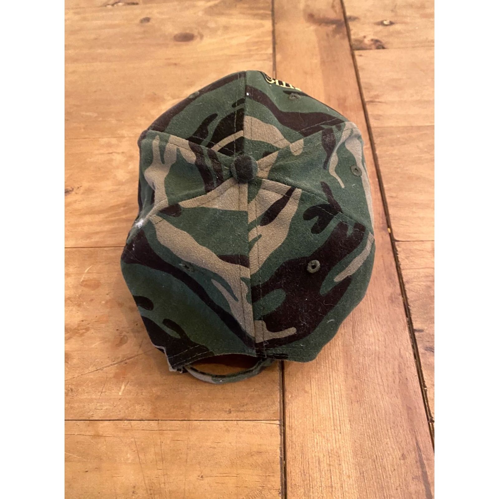 Vintage VINTAGE Del Pitic Outfitters Sonora Mexico Camouflage SnapBack Hat Hunting Mens Size ONE SIZE - 4 Thumbnail