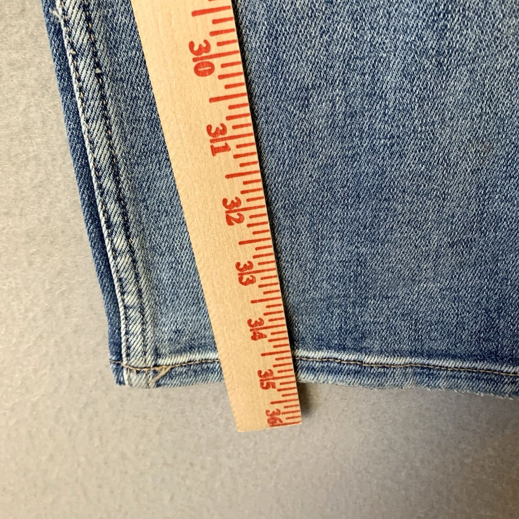 Vintage Buckle Parker Jeans Women 26XL Blue Bootcut Denim 5-Pocket Zipper Regular Stretch Y2K Cowgirl Western Vintage: No Size 26" / US 2 / IT 38 - 6 Thumbnail