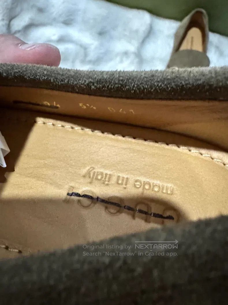 Gucci Guicci Suede Horsebit Loafers Leather Shoes Size US 6.5 / EU 39-40 - 4 Thumbnail