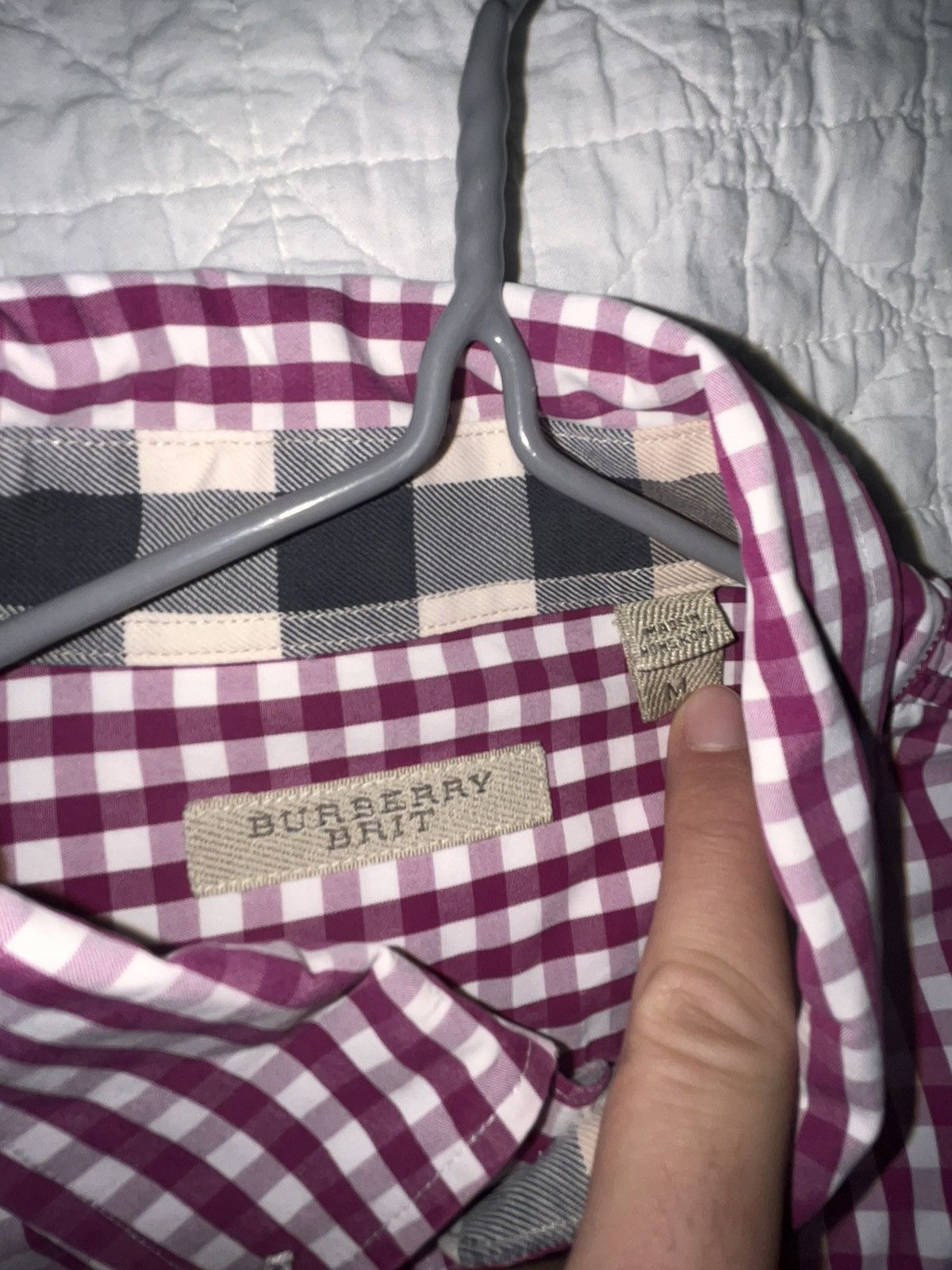 Burberry Burberry Brit Flannel Size US M / EU 48-50 / 2 - 3 Thumbnail