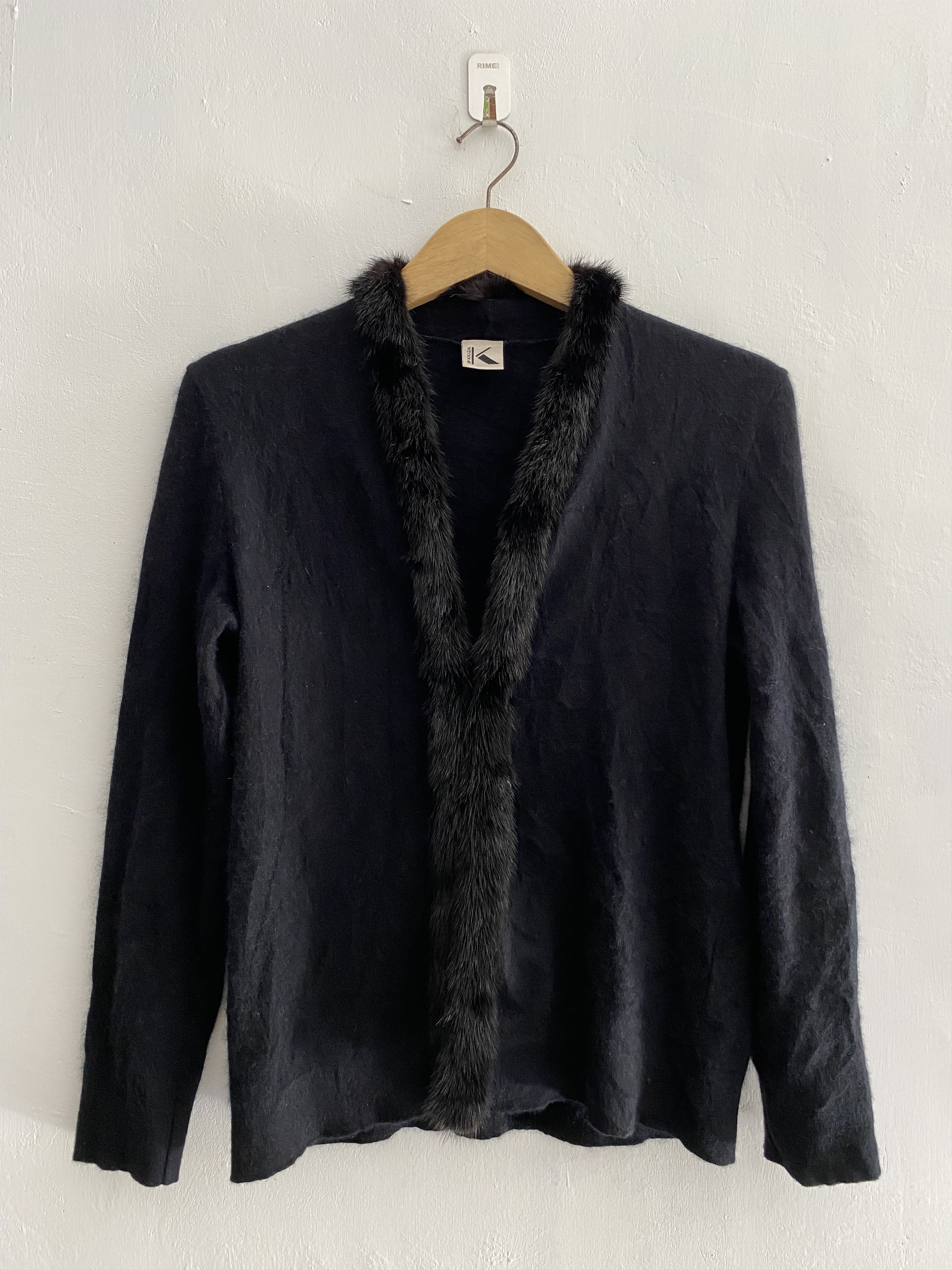 If Six Was Nine × Japanese Brand × Le Grande Bleu (L.G.B.) Japanese lgb style krizia fauxfur cardigan Size US M / EU 48-50 / 2 - 3 Thumbnail