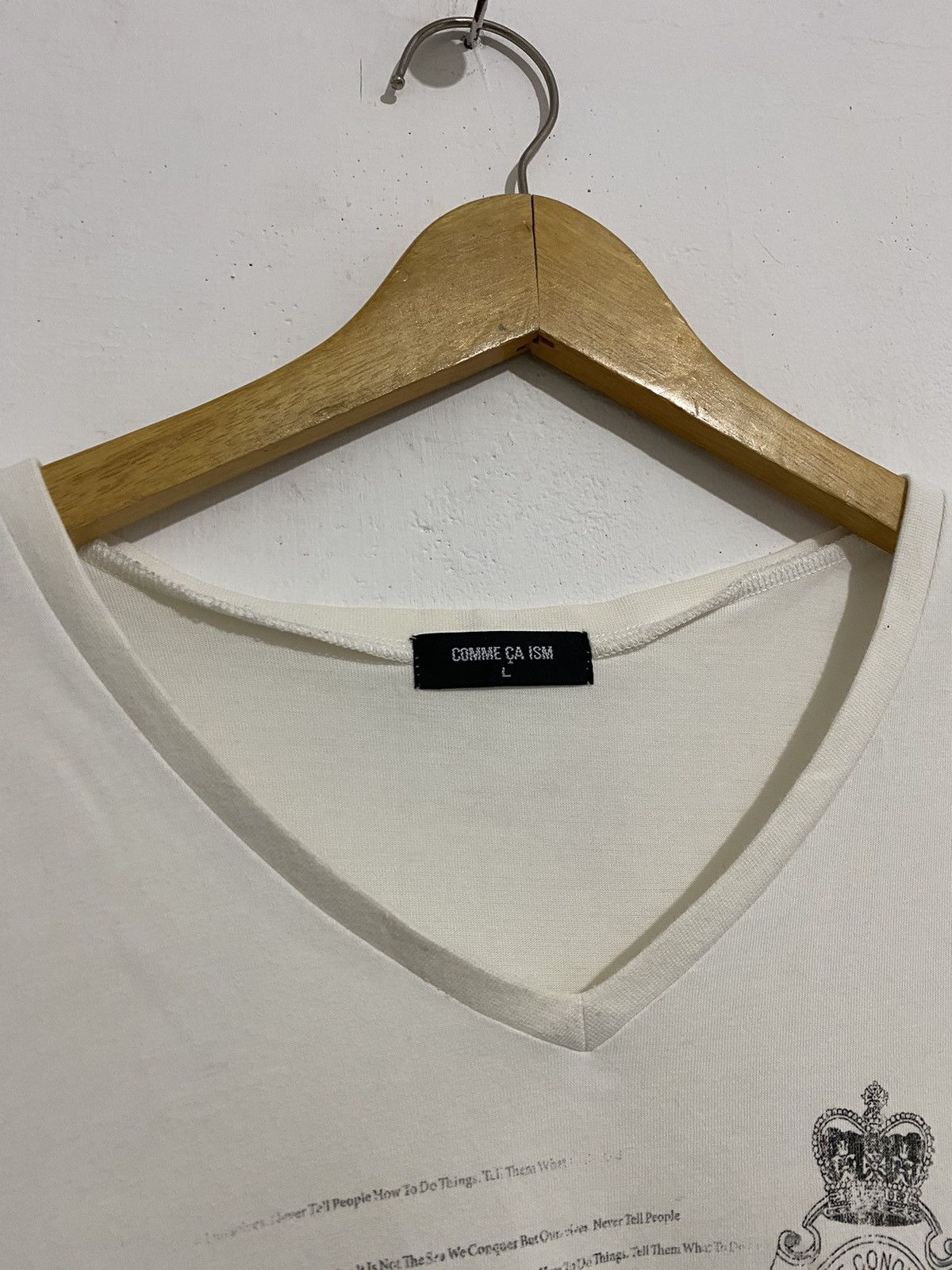 If Six Was Nine × Japanese Brand × Le Grande Bleu (L.G.B.) 💸BINDINGOFFER💸Commacaism japanese poem shirt lgb styled Size US L / EU 52-54 / 3 - 5 Thumbnail