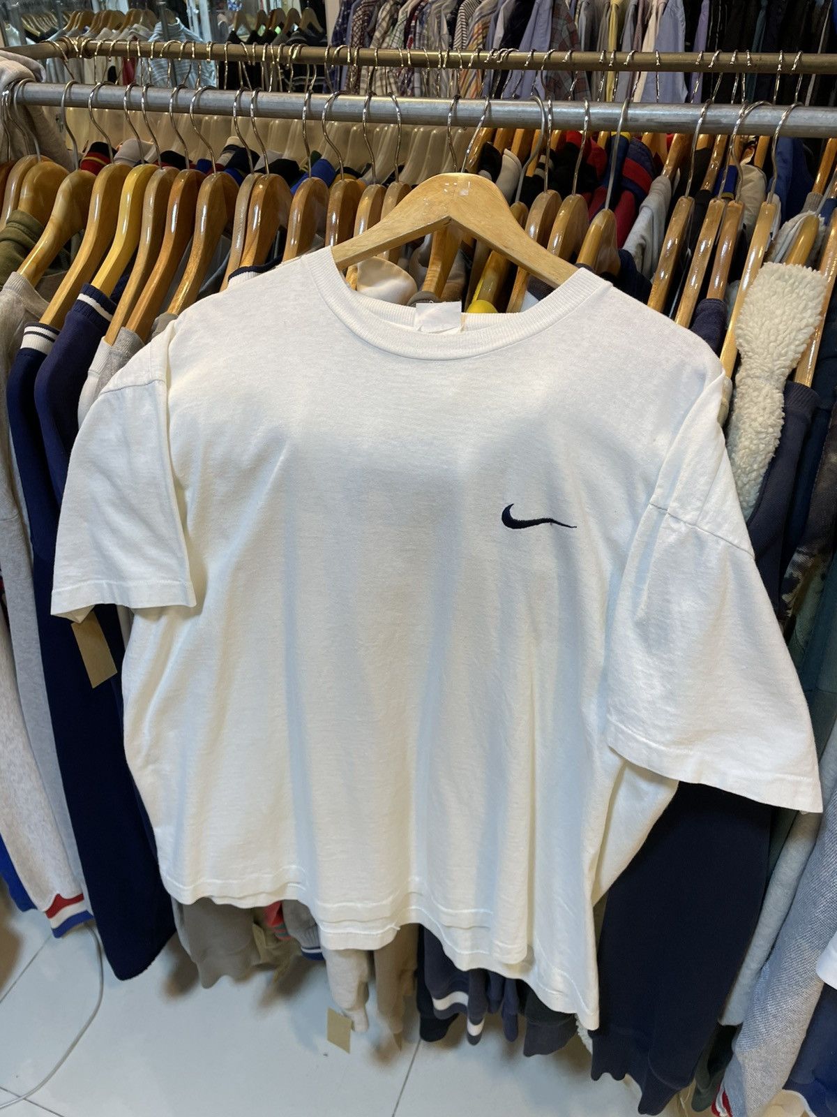 Nike Vintage Nike USA Big Flag 90s Tee Size US L / EU 52-54 / 3 - 2 Thumbnail