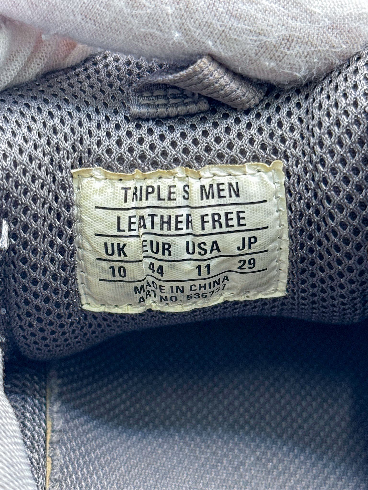 Balenciaga Balenciaga Triple S Gray/Yellow/Black Sneakers Size US 11 / EU 44 - 22 Thumbnail