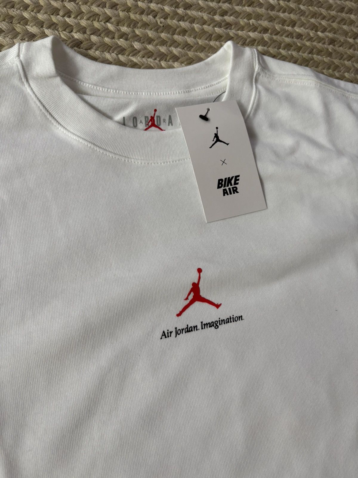 Jordan Brand × Nike Jordan x Nigel Sylvester Brick Tee White medium HQ1736-010 Size US M / EU 48-50 / 2 - 4 Thumbnail