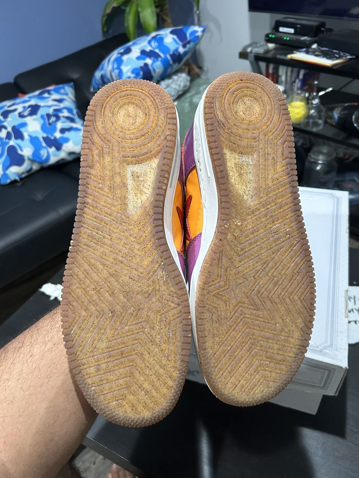 Bape BABY MILO X BAPESTA Size US 11 / EU 44 - 5 Thumbnail