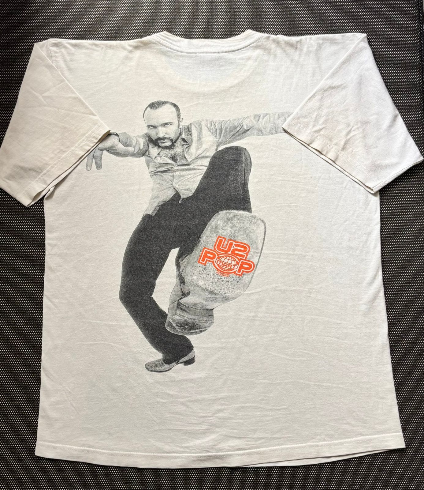 Band Tees Vintage U2 1997 Tour Bono The Edge T Shirt 90s Size US L / EU 52-54 / 3 - 2 Thumbnail