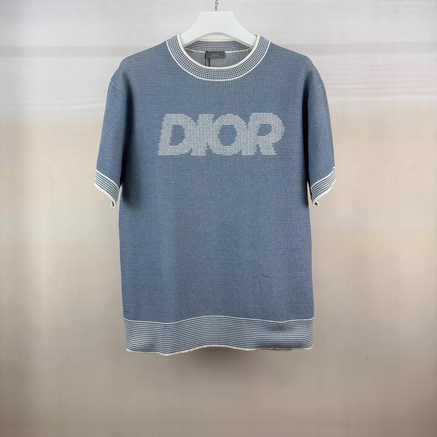 Dior Dior Logo Knit Tee M (Italy) Cotton Polyester New Size US M / EU 48-50 / 2 - 1 Thumbnail