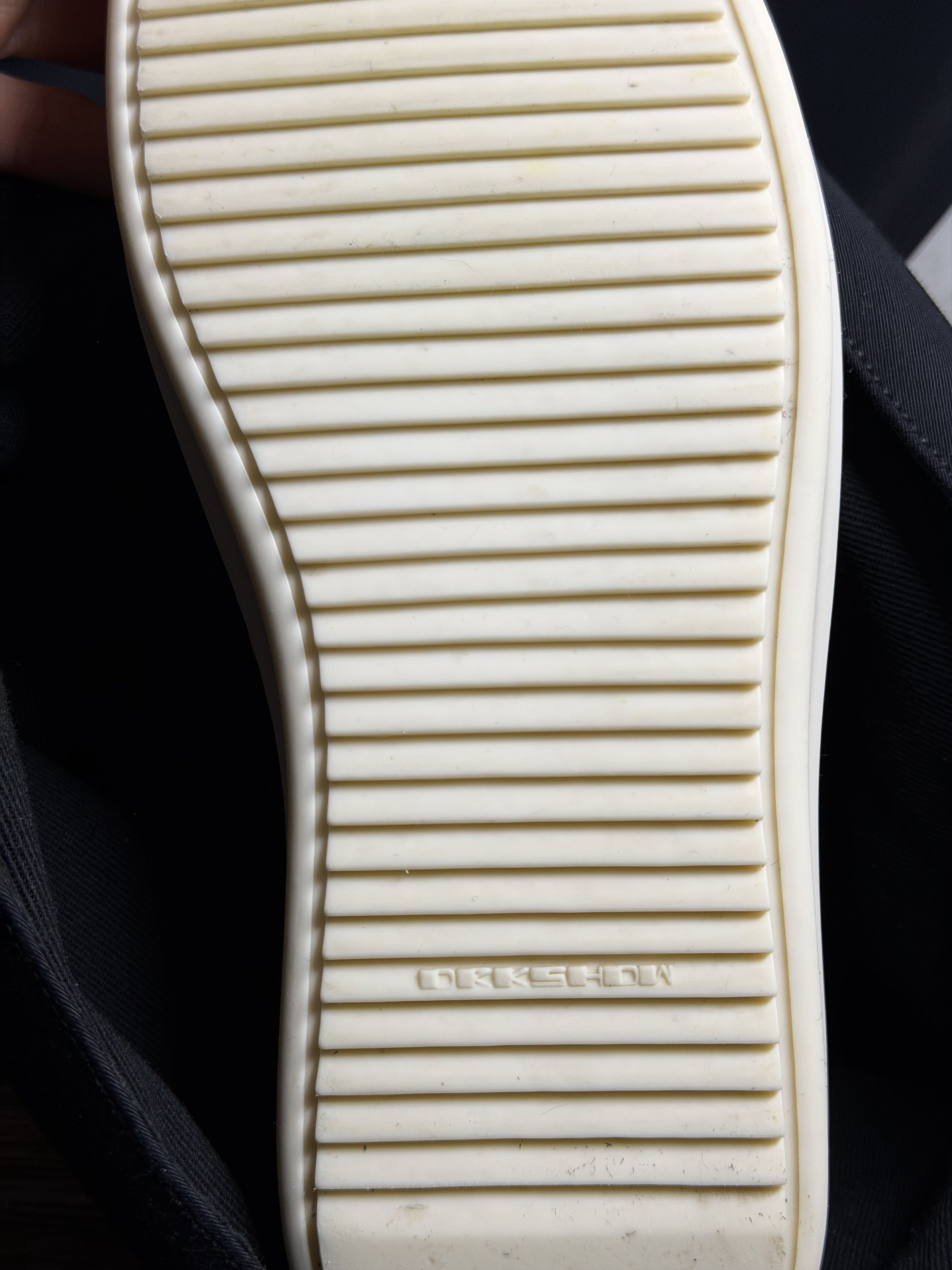 Rick Owens Drkshdw Rick Owens DRKSHDW Black Fetish Sneakers Size US 9 / IT 39 - 4 Thumbnail
