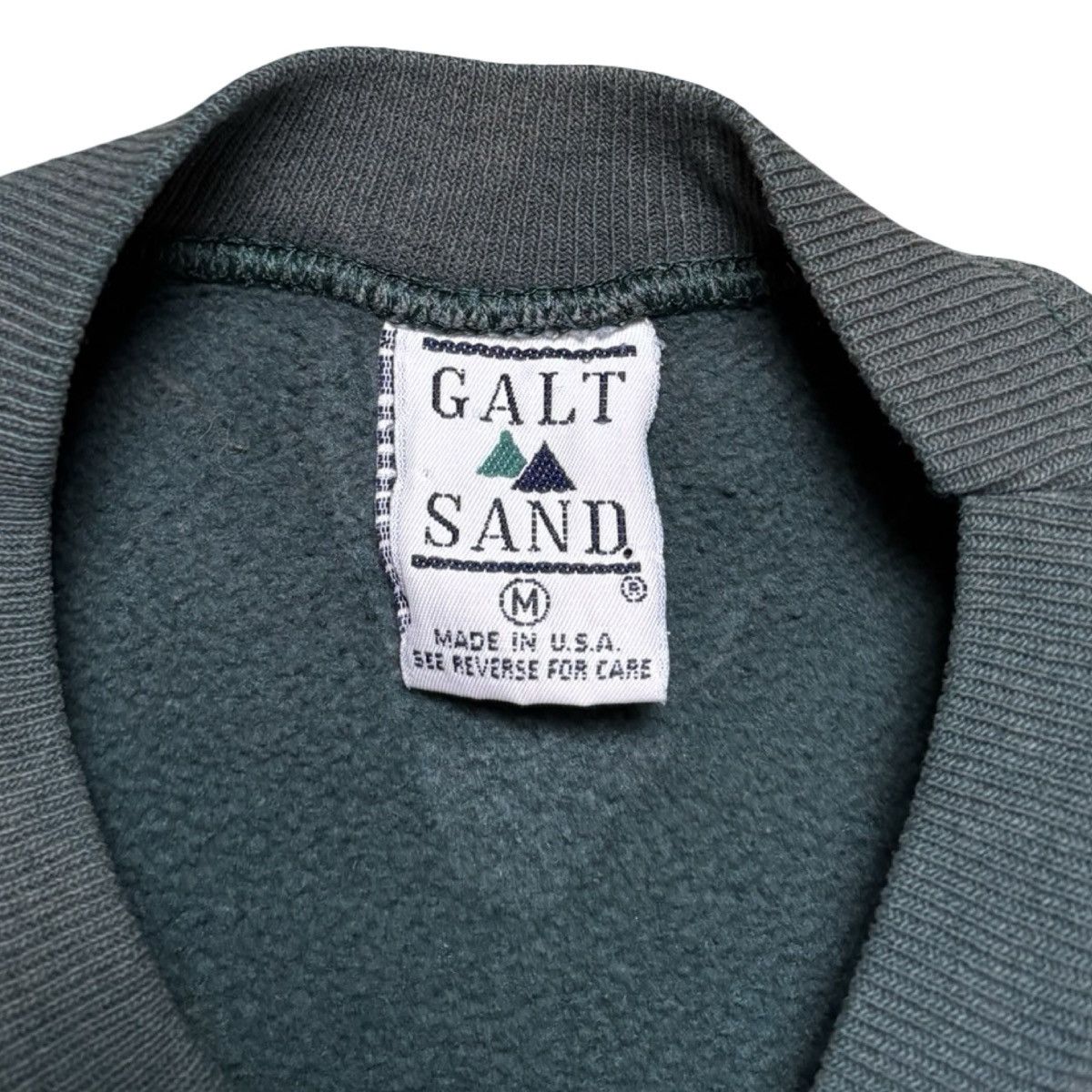 Other Vintage Miami Sweatshirt Mens M Green Galt Sand 90s College Size US M / EU 48-50 / 2 - 3 Thumbnail