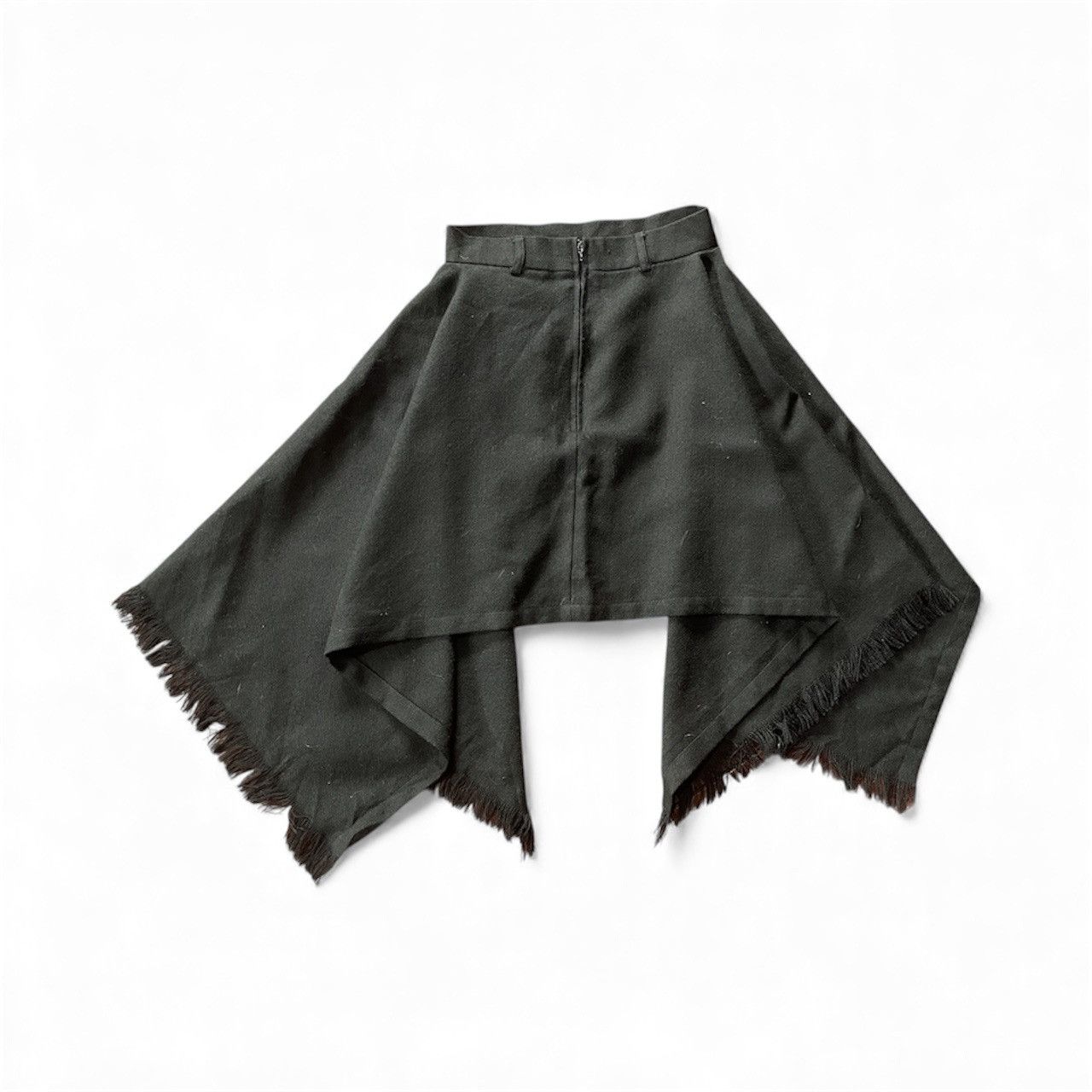 Jean Paul Gaultier Jean Paul Gaultier Black Square Skirt Size 26" / US 2 / IT 38 - 1 Thumbnail
