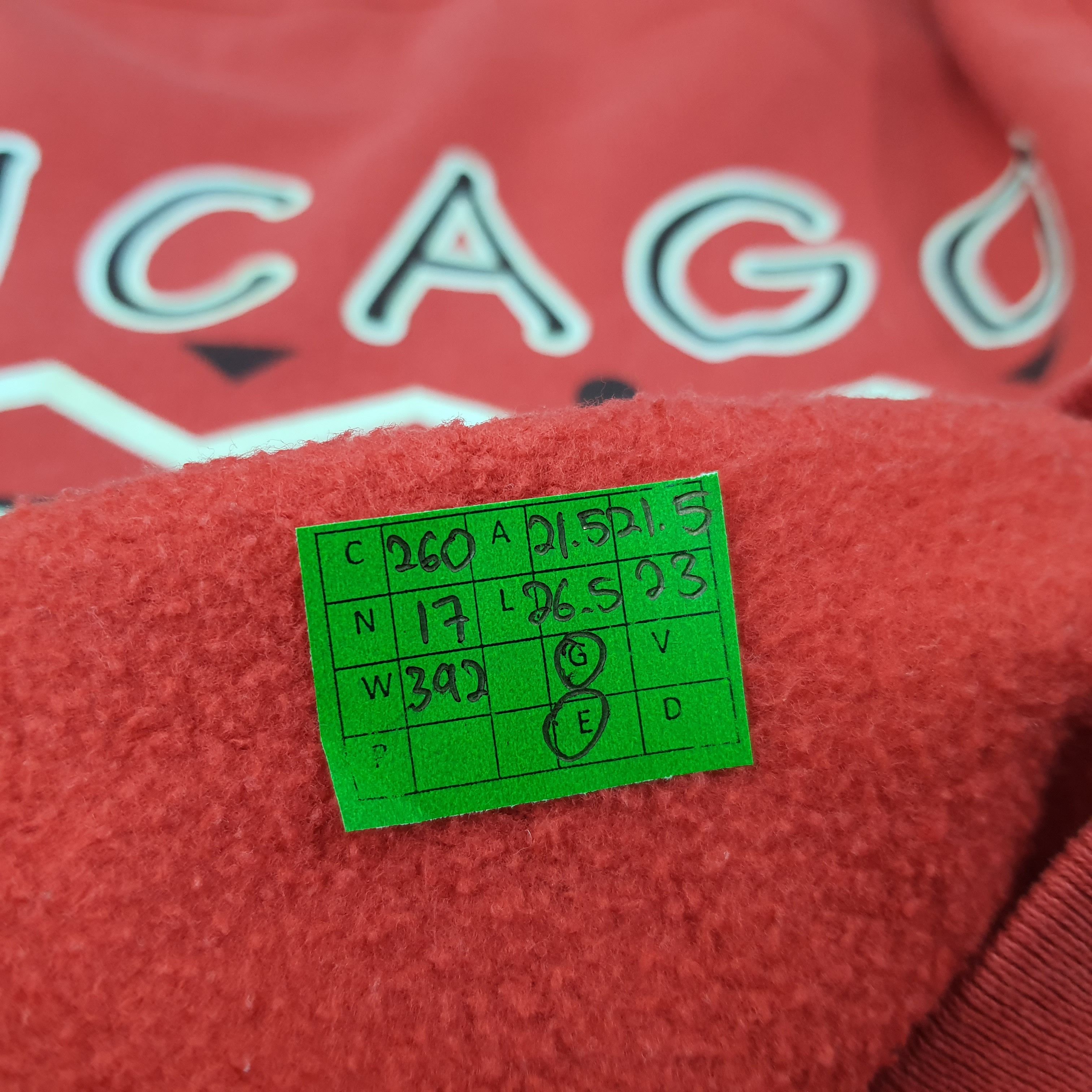 Hanes Vintage NBA Chicago Bulls Basket Ball Sweatshirt C260N17 Size US M / EU 48-50 / 2 - 7 Thumbnail