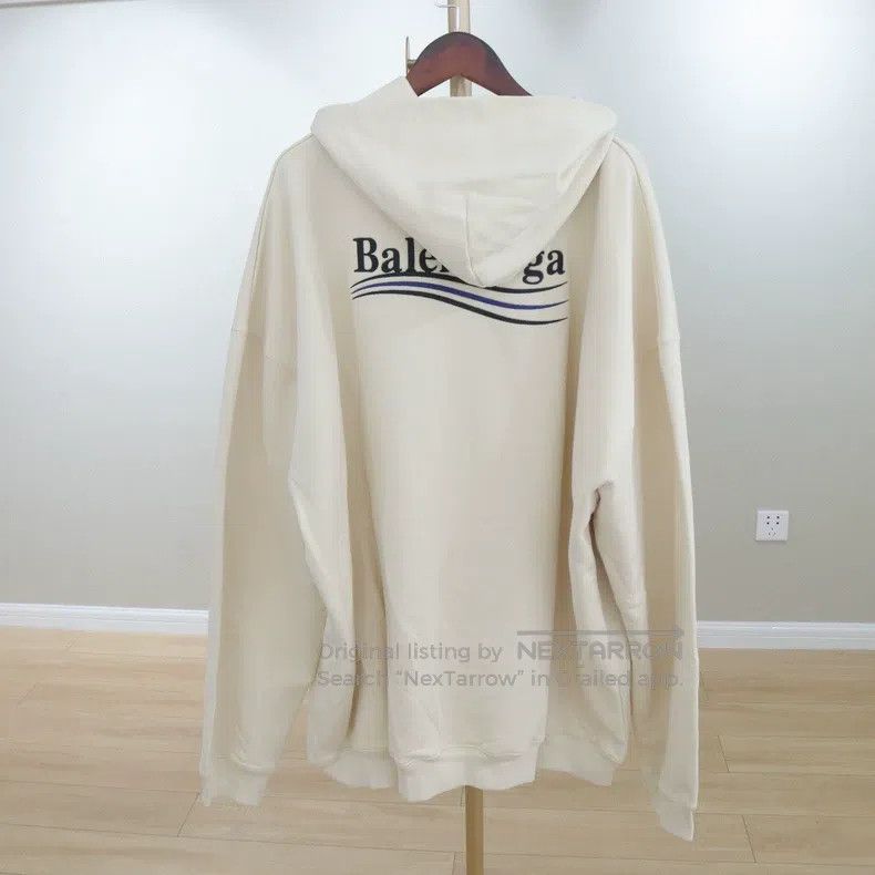 Balenciaga Balenciaga Logo Men's Printed Sweatshirt, 100% Cotton, Wid Size US M / EU 48-50 / 2 - 2 Thumbnail
