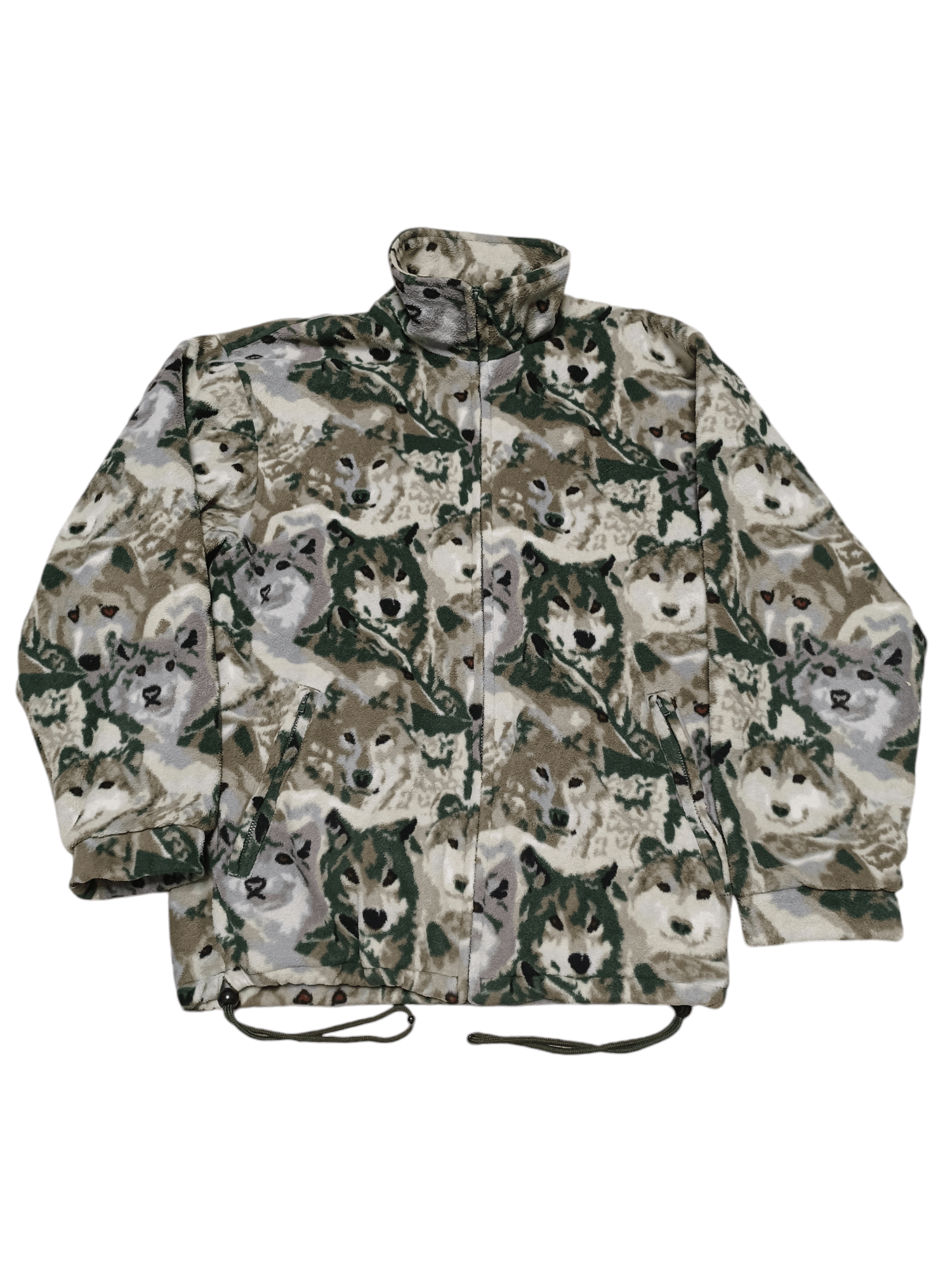 Other WOLF WOLVES VINTAGE FLEECE JACKET PRINT ALL OVER ME Size US M / EU 48-50 / 2 - 1 Thumbnail
