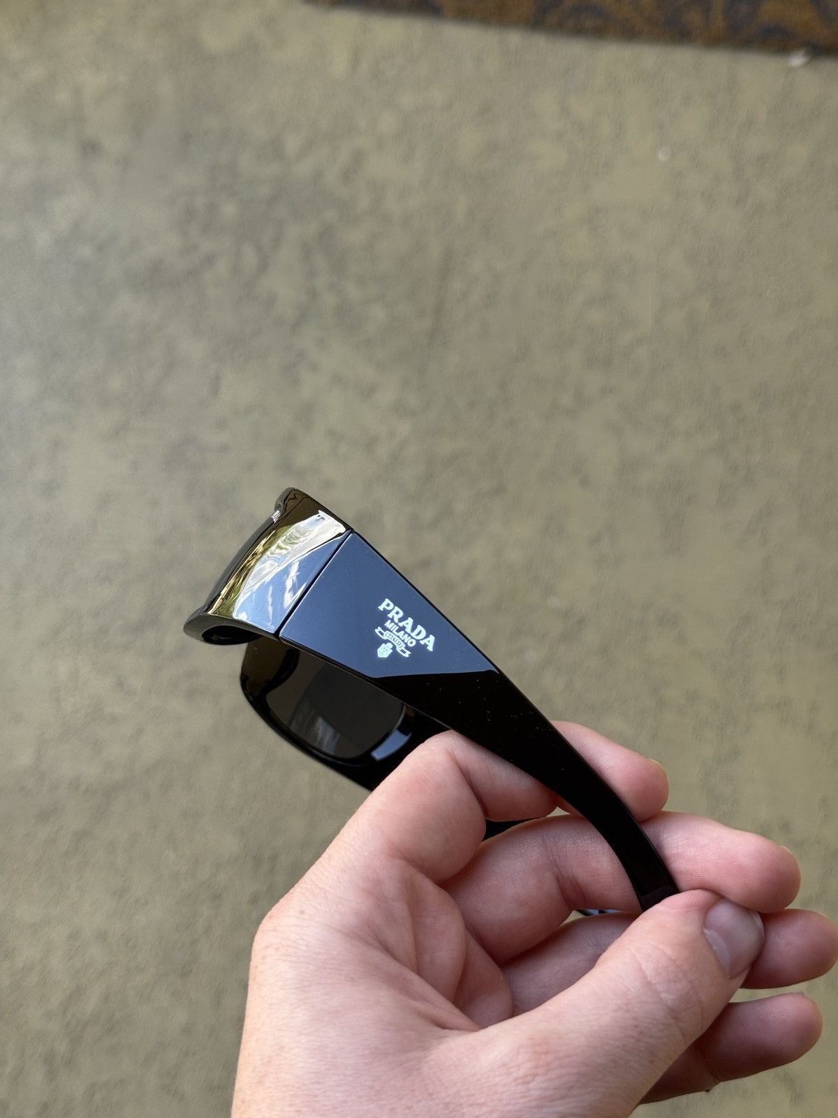 Prada Black prada glasses Size ONE SIZE - 4 Thumbnail