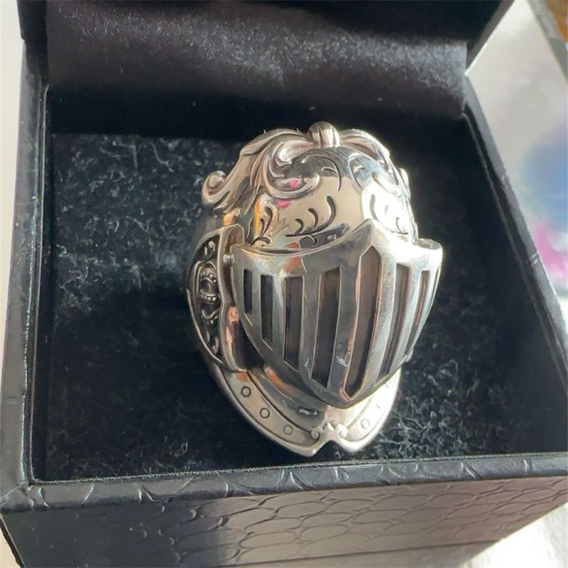 Jewelry Skull Rare Jewelry Rings Open Size Chrome Ring (Size 7-13) Size ONE SIZE - 3 Thumbnail