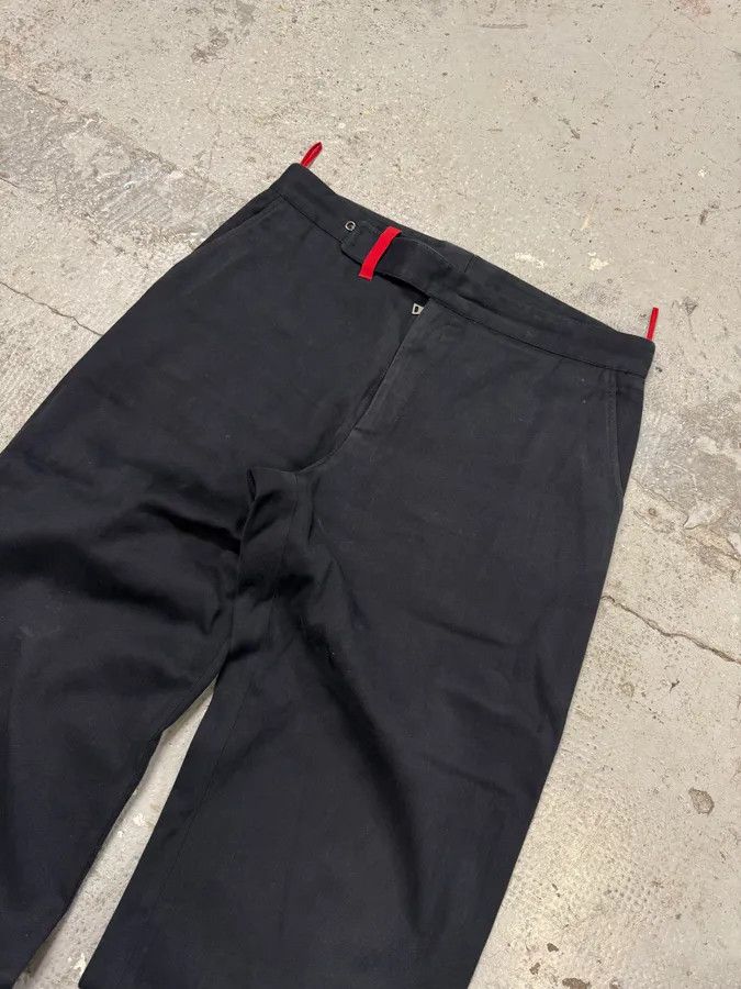 Prada 2000s Prada Black Cotton Pants Size US 32 / EU 48 - 5 Thumbnail