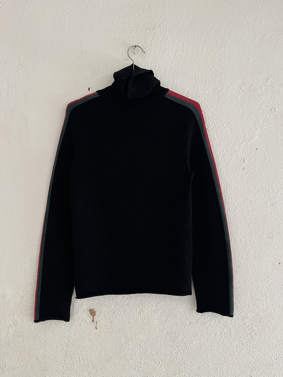 Gucci Gucci Wool Turtleneck Sweater Signature Web Size US S / EU 44-46 / 1 - 3 Thumbnail