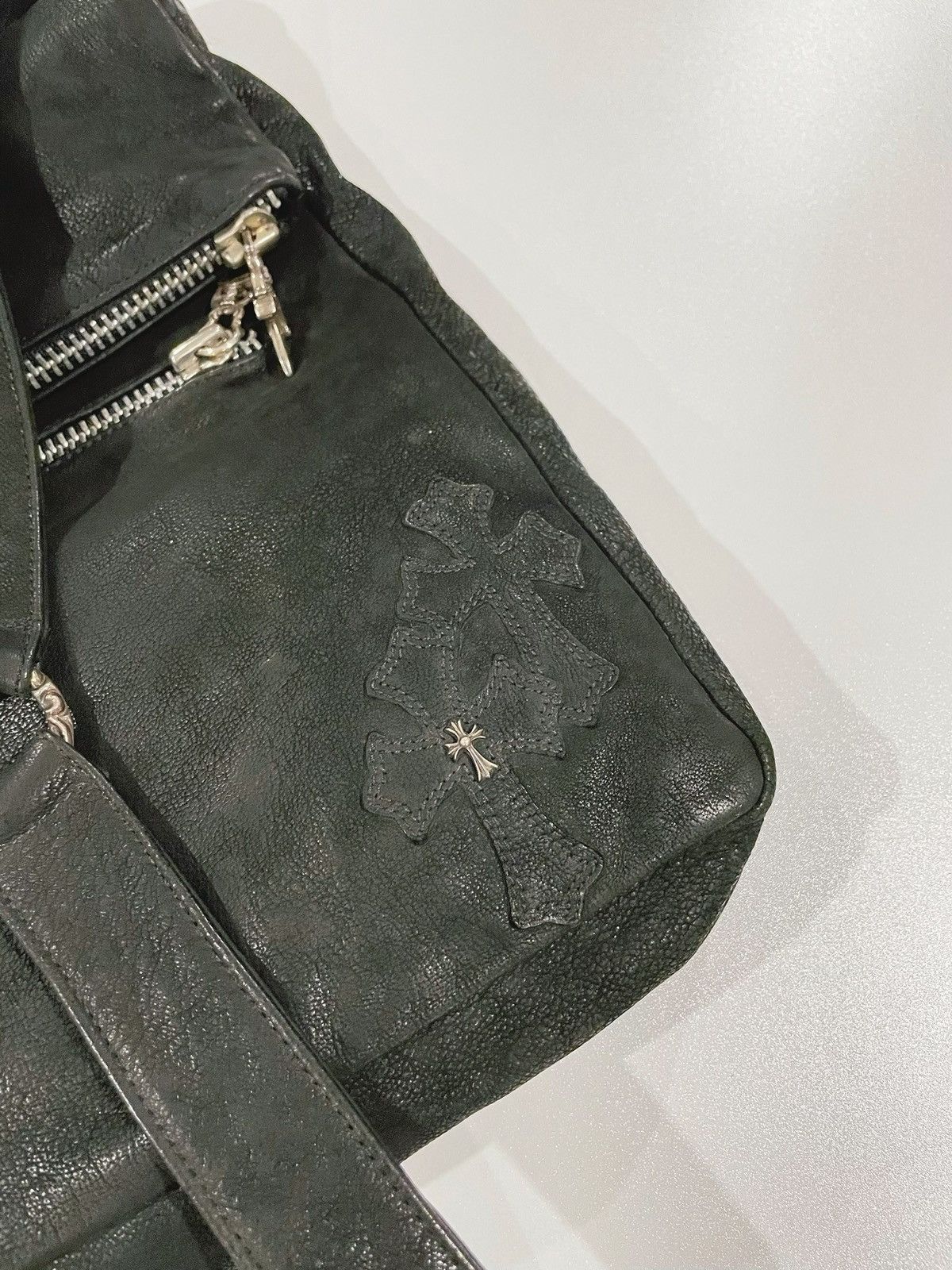 Chrome Hearts Chrome Hearts black leather shoulder bag Size ONE SIZE - 2 Thumbnail