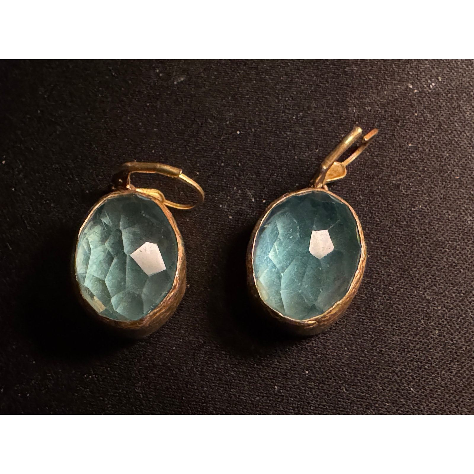 Other Vita New York 925 Sterling Vermeil Faceted Stone Earrings Size ONE SIZE - 2 Thumbnail