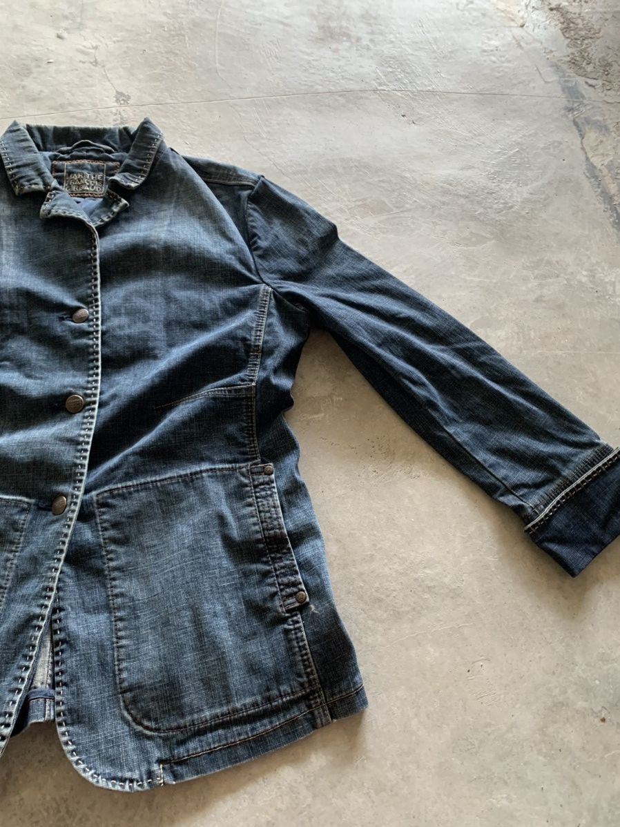 Designer × Marithe + Francois Girbaud RARE VINTAGE marithe francois girbaud MFG denim jacket/coat Size US M / EU 48-50 / 2 - 15 Thumbnail