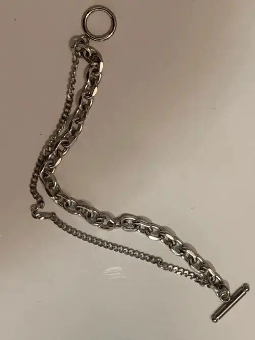 Jewelry 19cm Doube Chains Bracelets Size ONE SIZE - 2 Thumbnail