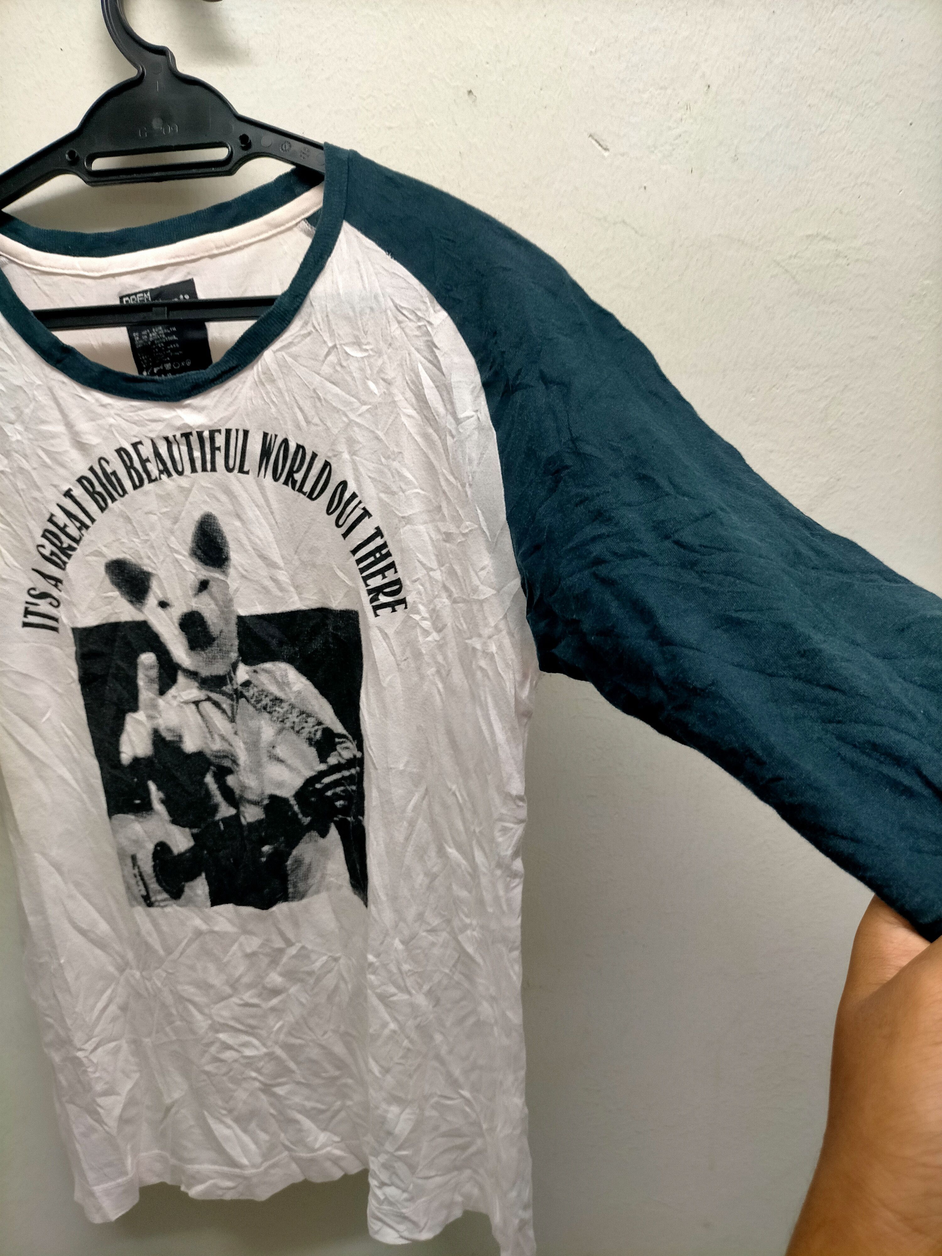 Hysteric Glamour × PPFM × semanticdesign Rare PPFM Fuck Dog Three Quarter Shirt Size US S / EU 44-46 / 1 - 3 Thumbnail