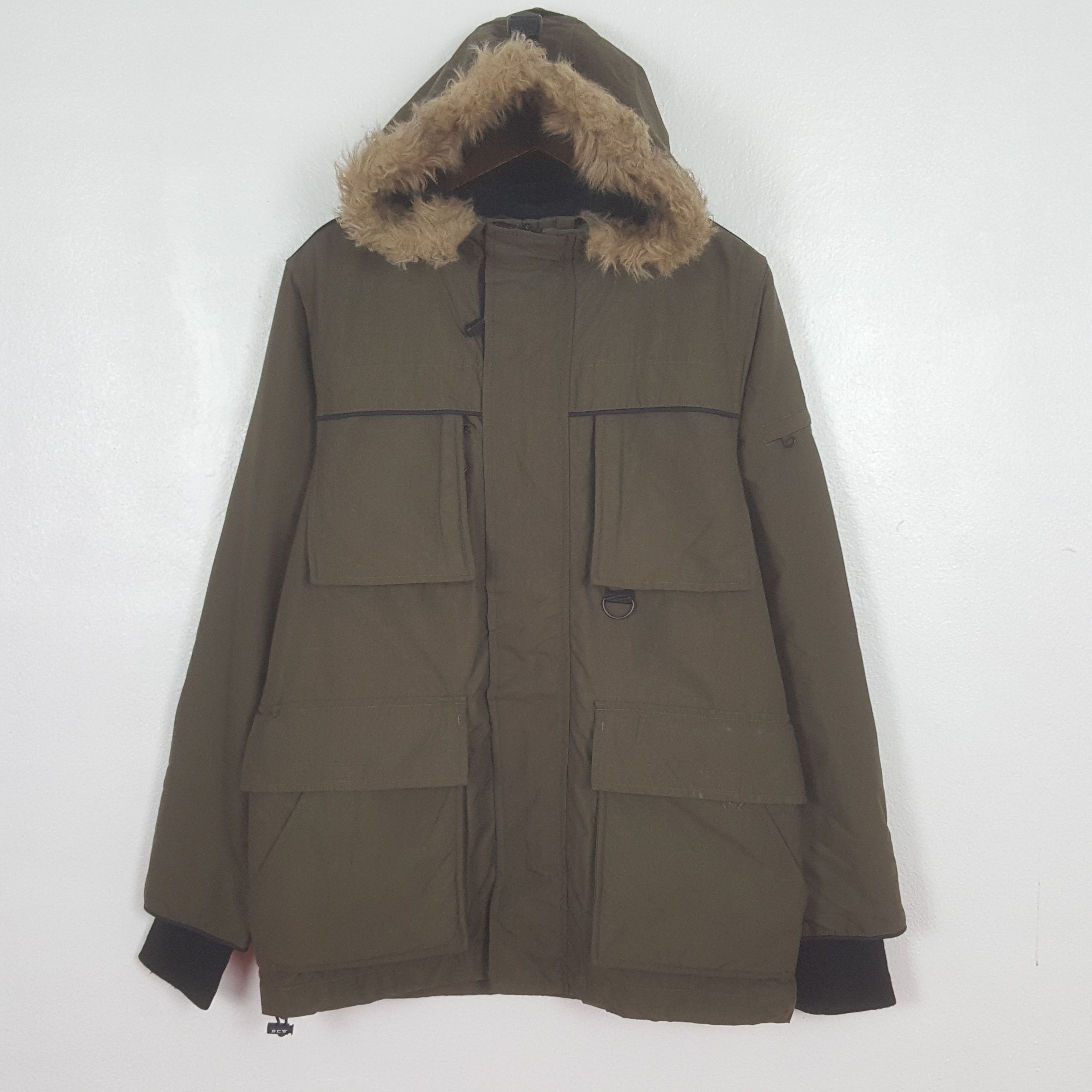 Boycott Vintage Boycott Winter Fur Hoodie Jacket Size US M / EU 48-50 / 2 - 1 Thumbnail