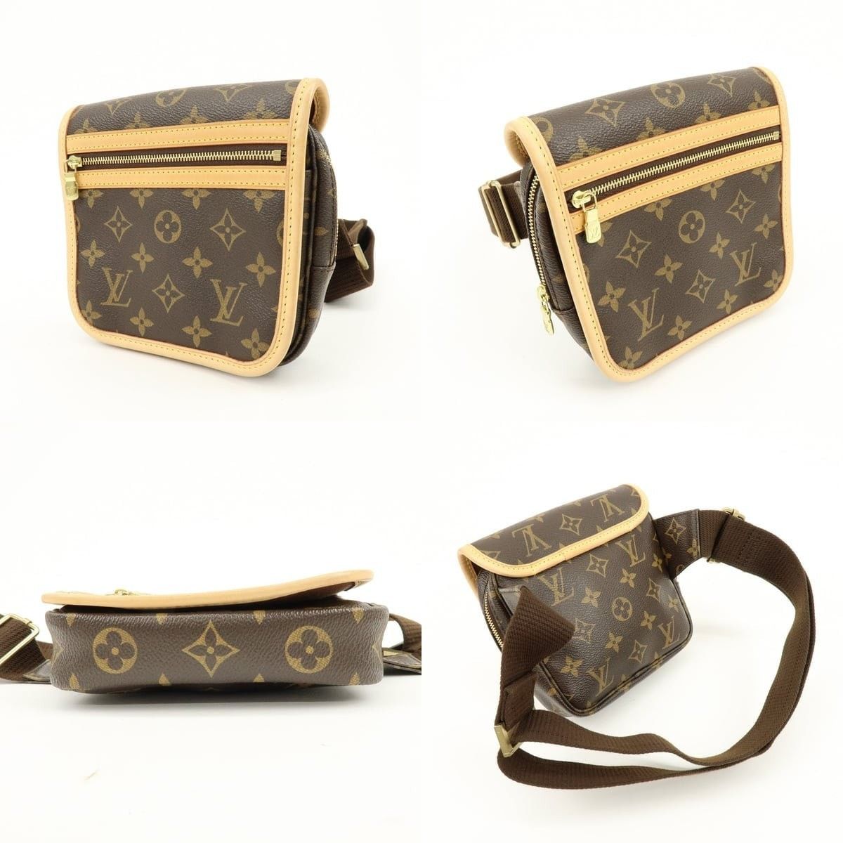 Louis Vuitton Louis Vuitton Monogram Bosphore Belt Bag Brown Size ONE SIZE - 3 Thumbnail