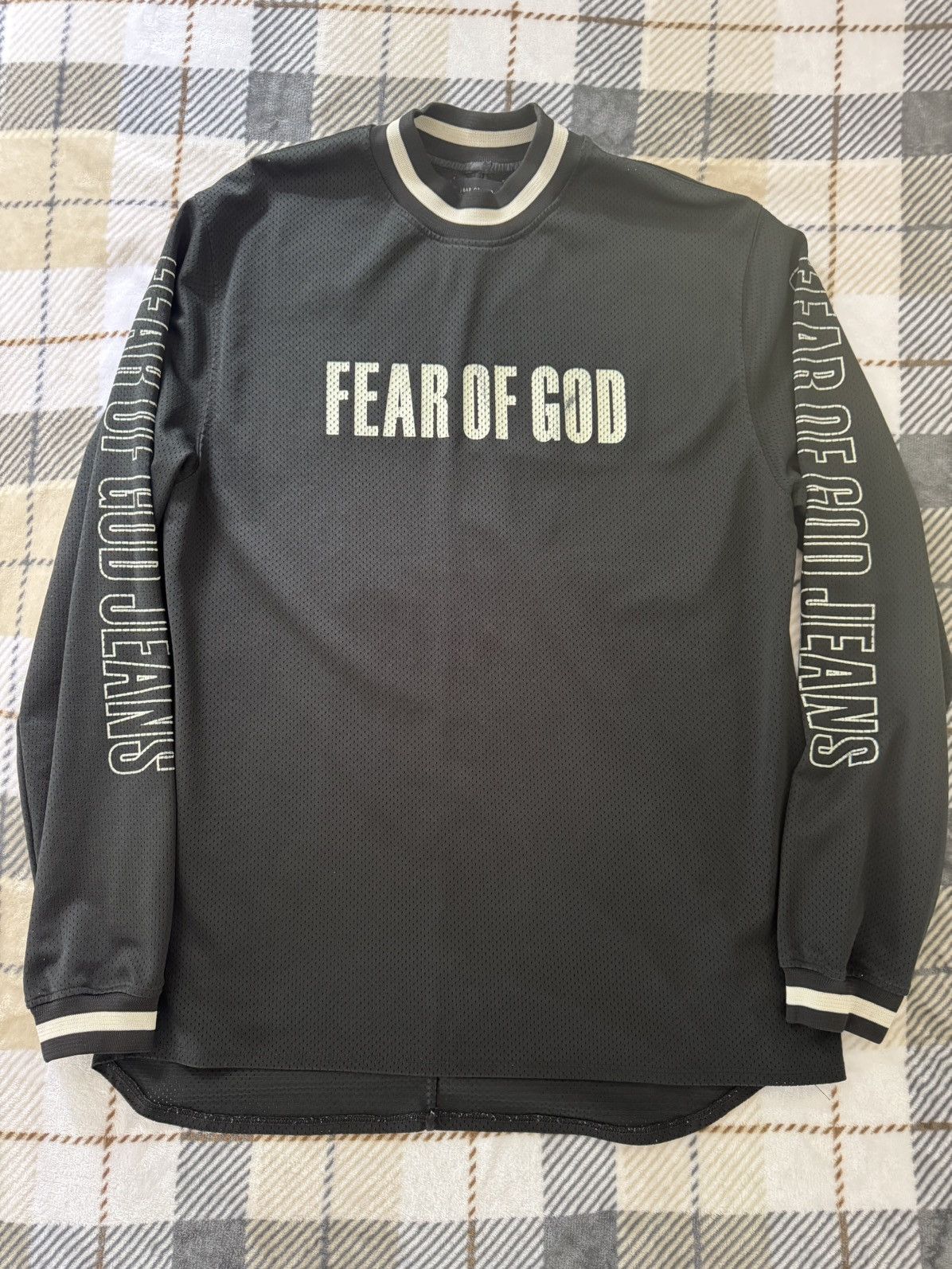Fear Of God Fifth Collection Jersey Sz 1XL in Black, Men's