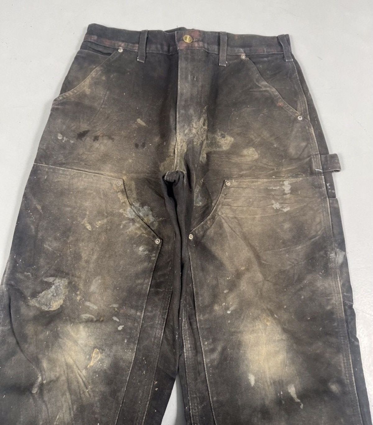 Carhartt Vintage carhartt b01 brn double knee denim Size US 30 / EU 46 - 5 Thumbnail