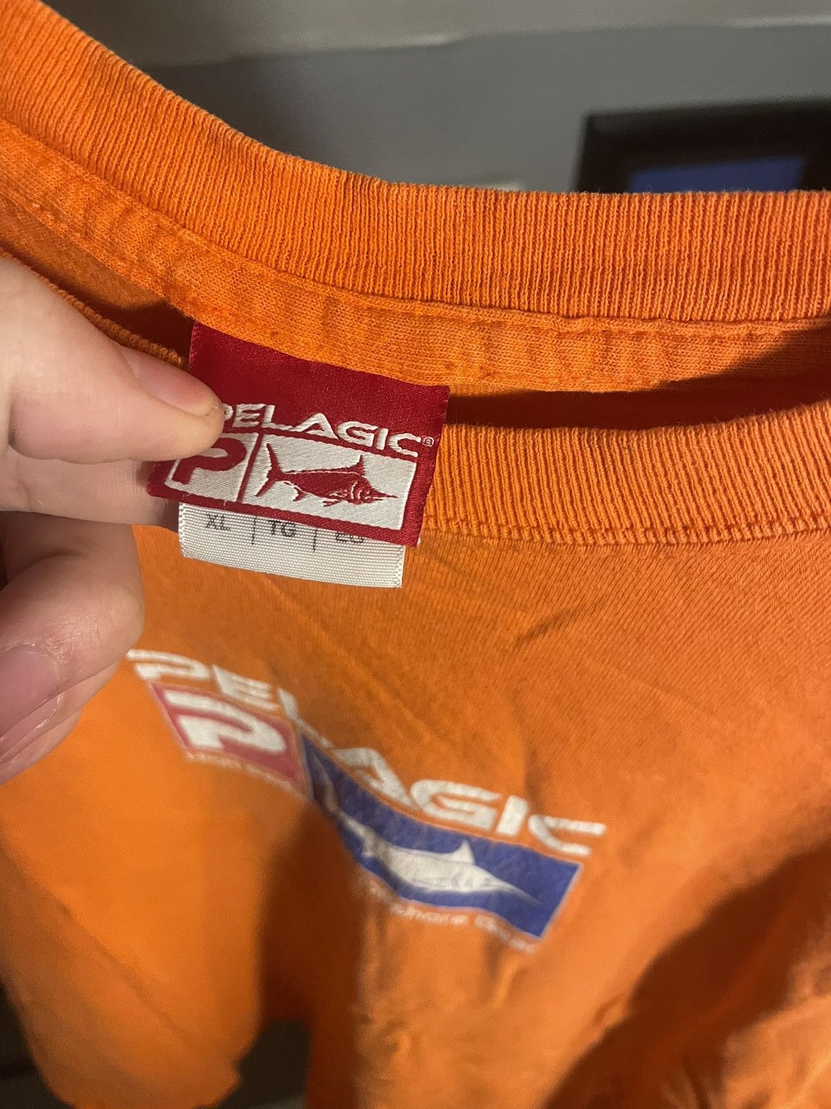 Vintage Y2K Palegic fishing t shirt Size US XL / EU 56 / 4 - 2 Thumbnail