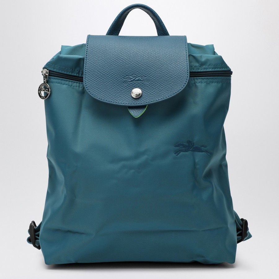 Longchamp o1d2blof0824 Size: OS / M Le Pliage Backpack in Ink Blue Size ONE SIZE - 1 Thumbnail