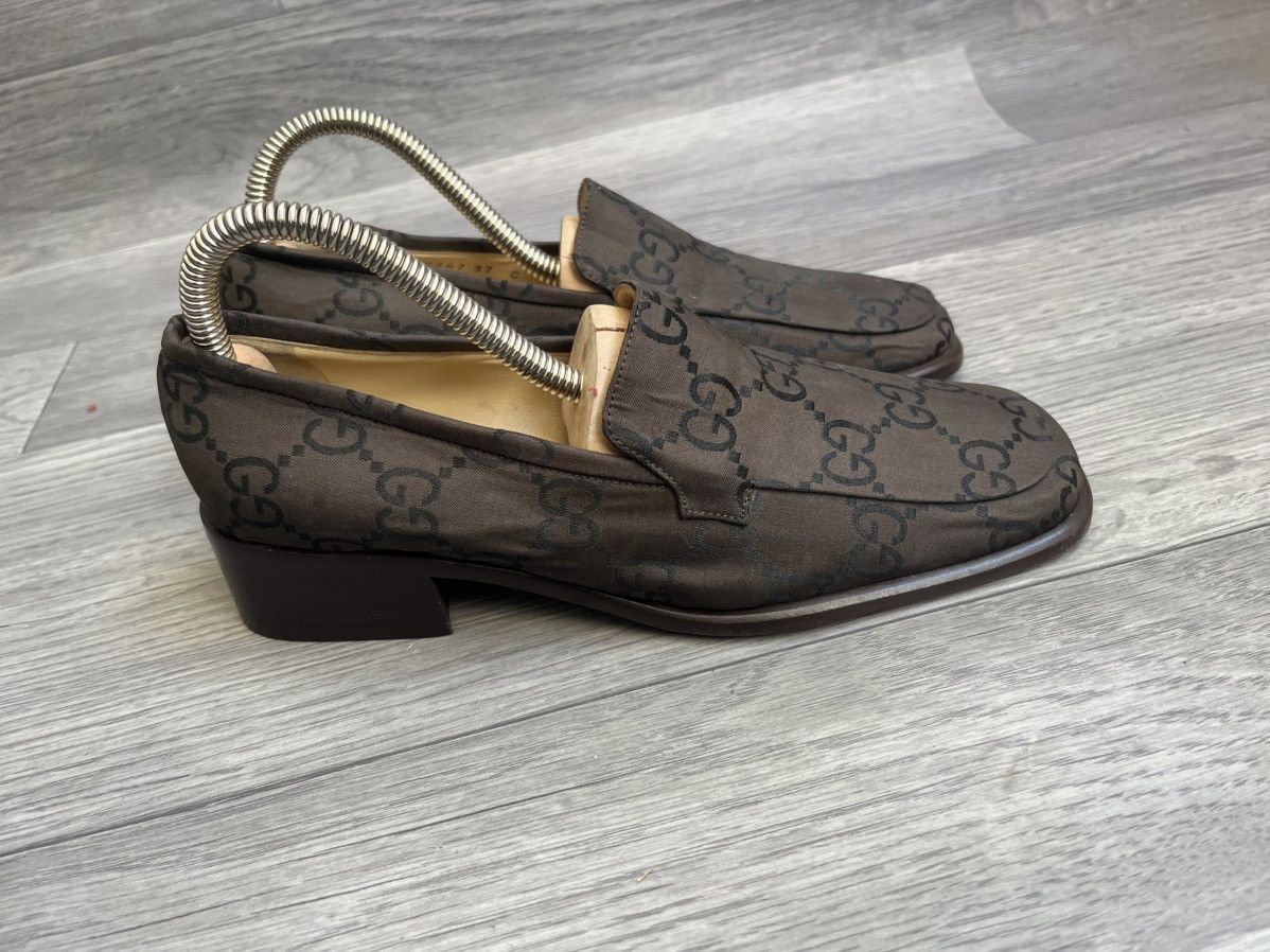 Gucci Gucci gg print penny loafers sz 37 Size US 7 / IT 37 - 6 Thumbnail
